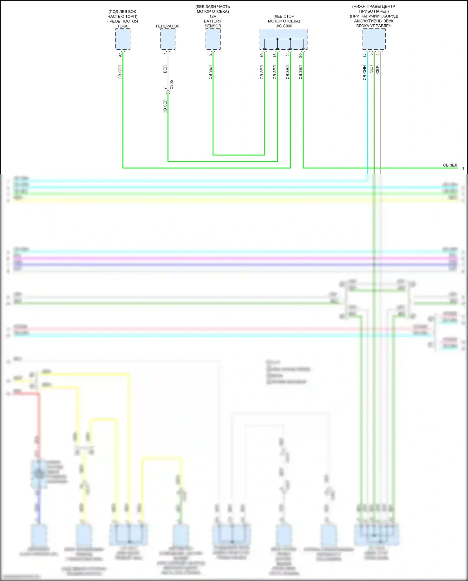 Integra Acura IV (2022-2024): Can шина электросхема (4 из 5) 