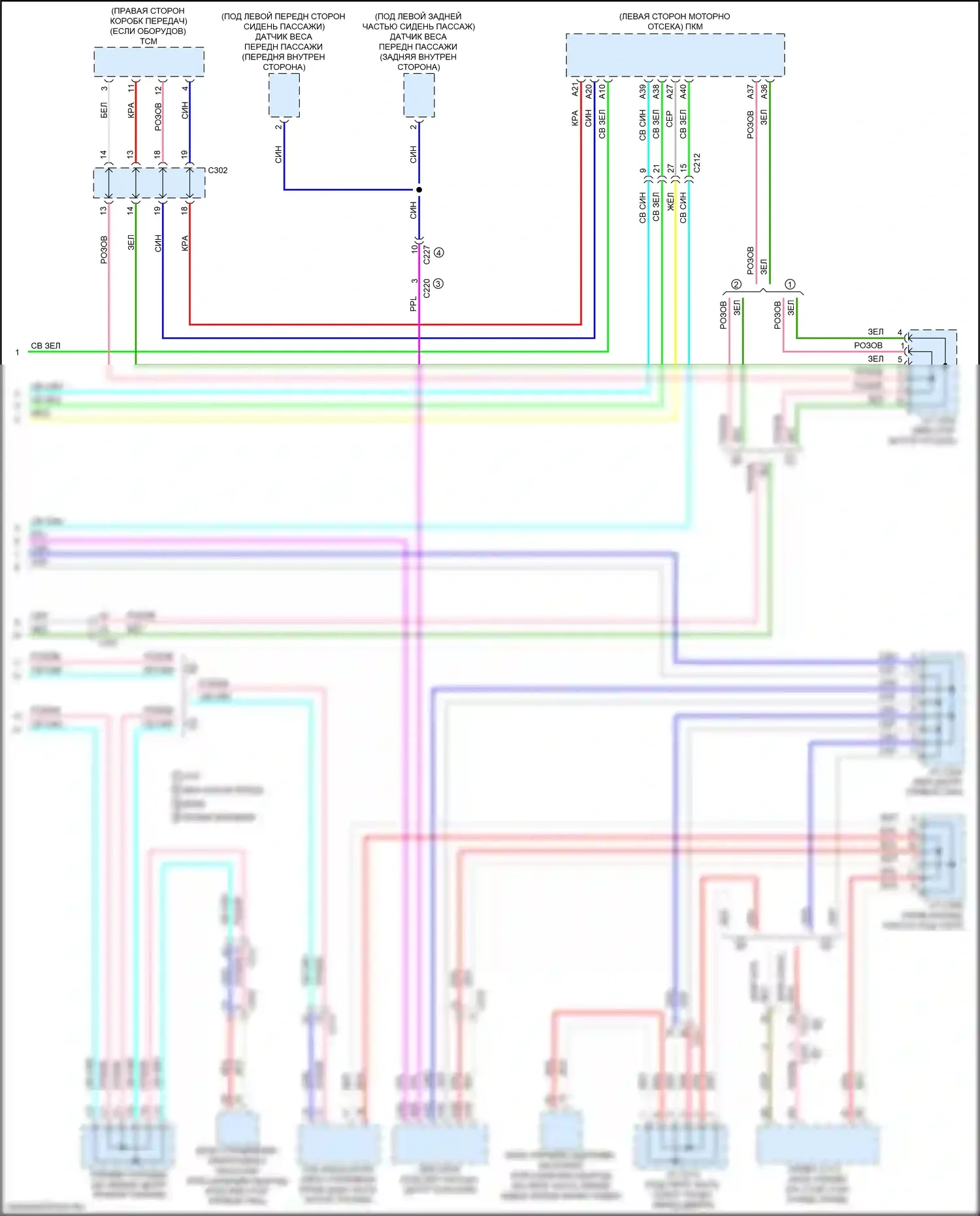 Integra Acura IV (2022-2024): Can шина электросхема (5 из 5) 