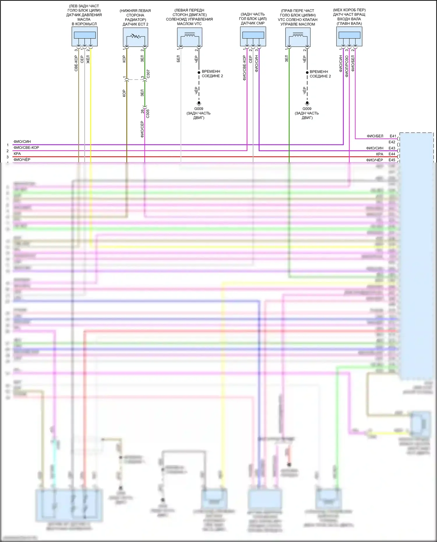 Integra Acura IV (2022-2024): Электросхема двигателя 1.5л турбо (8 из 8) 