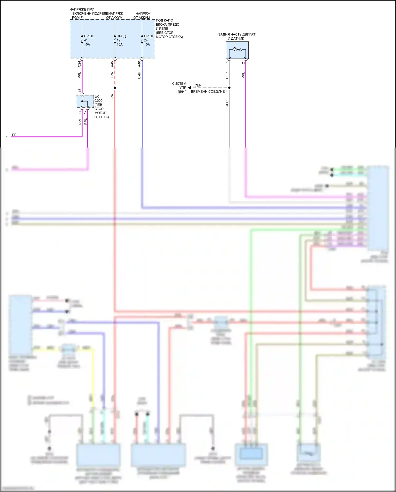 Integra Acura IV (2022-2024): Электросхема климат контроля (5 из 5) 