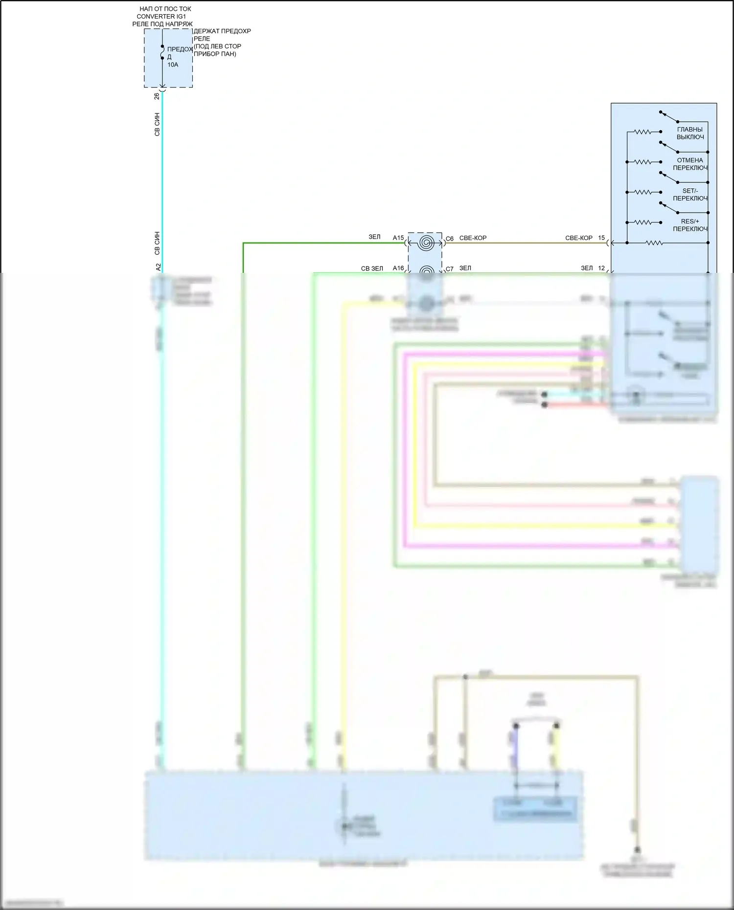 Integra Acura IV (2022-2024): Электросхема круиз-контроля (3 из 3) 