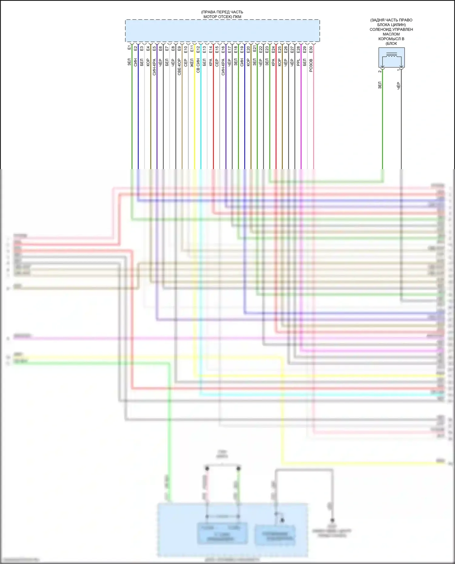 MDX Acura IV (2021-2024): Электросхема двигателя 3.5l (5 из 10) 