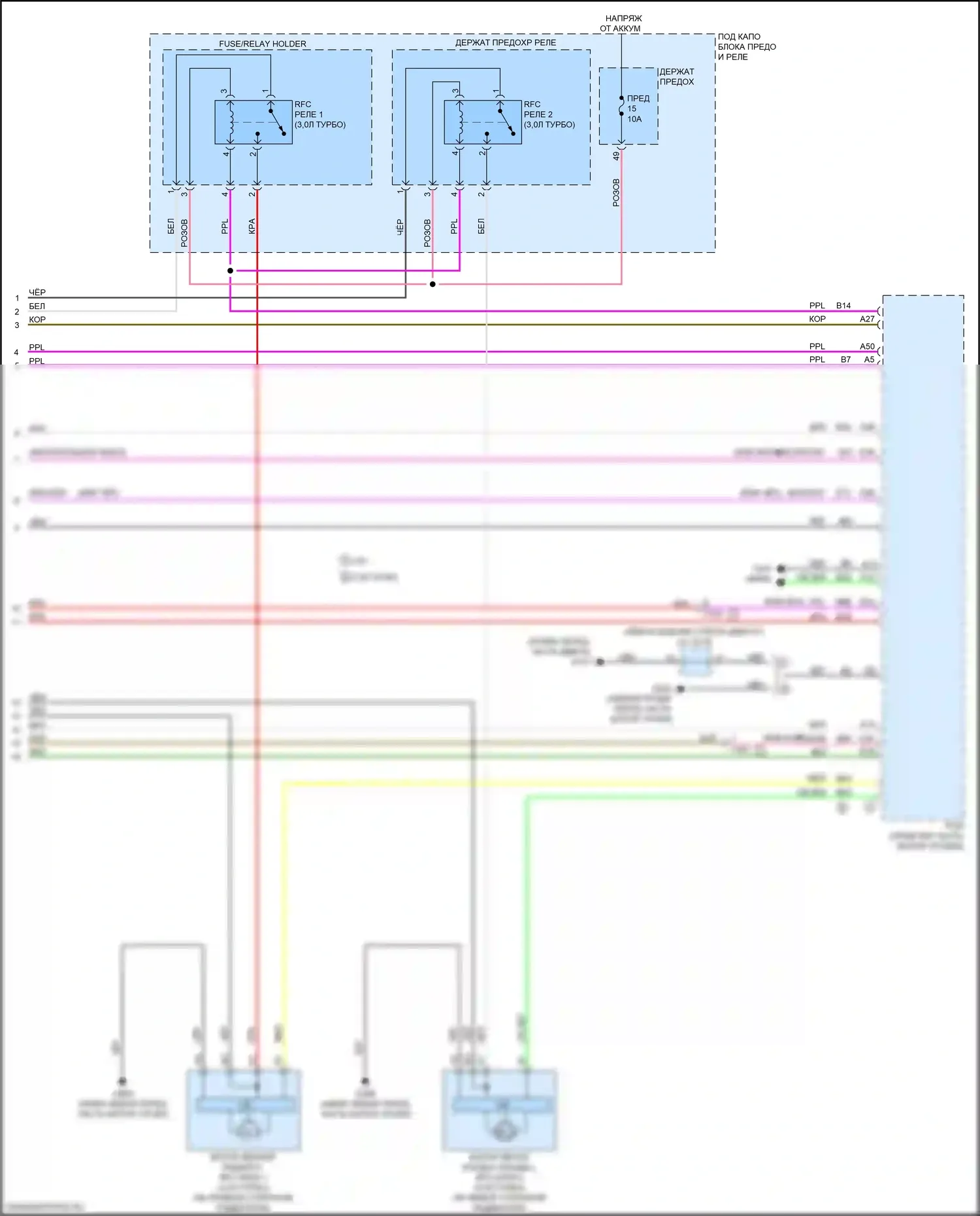 MDX Acura IV (2021-2024): Электросхема климат контроля (5 из 5) 