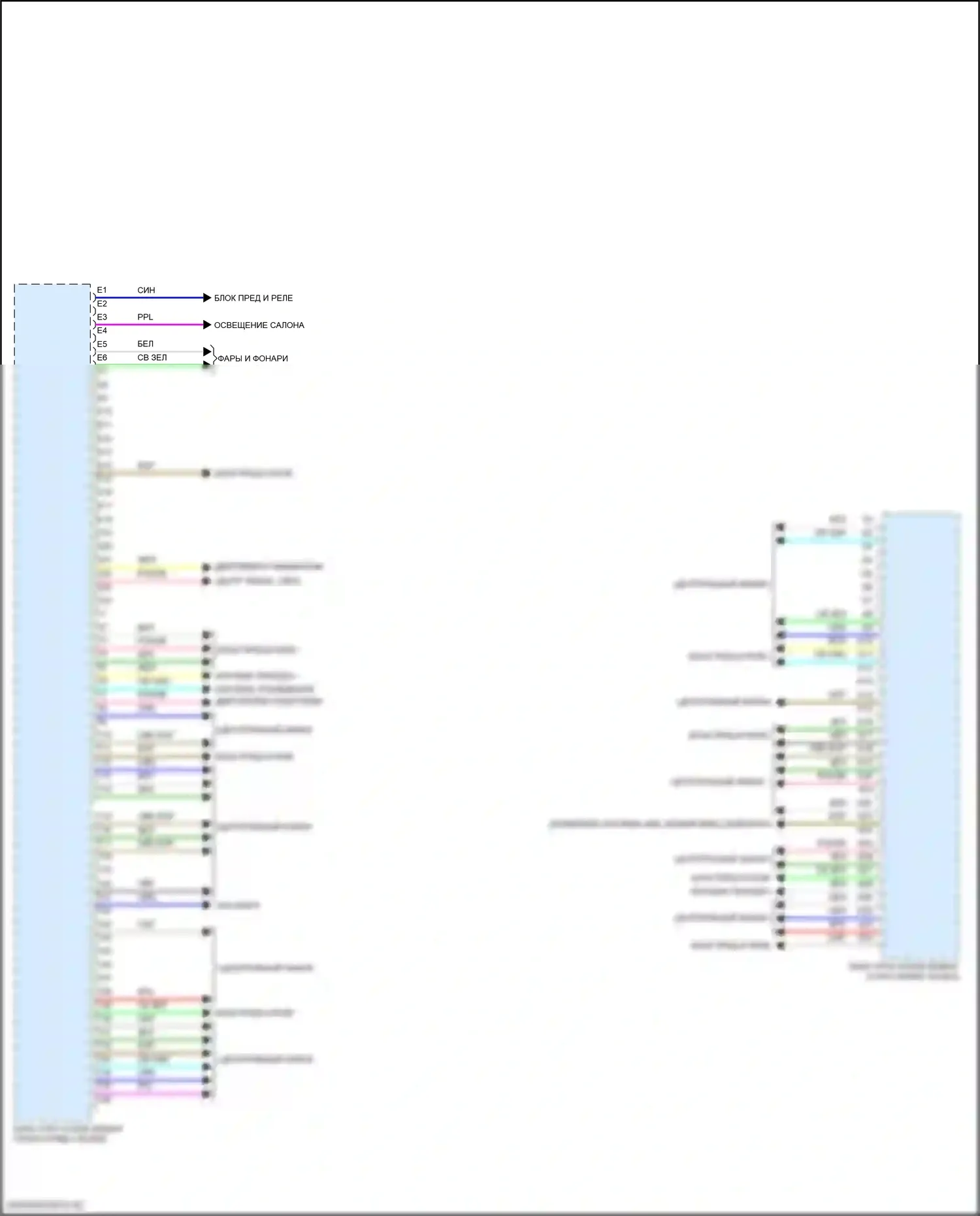 TLX Acura II (2020-2024): Электросхема управления кузовом (2 из 2) 