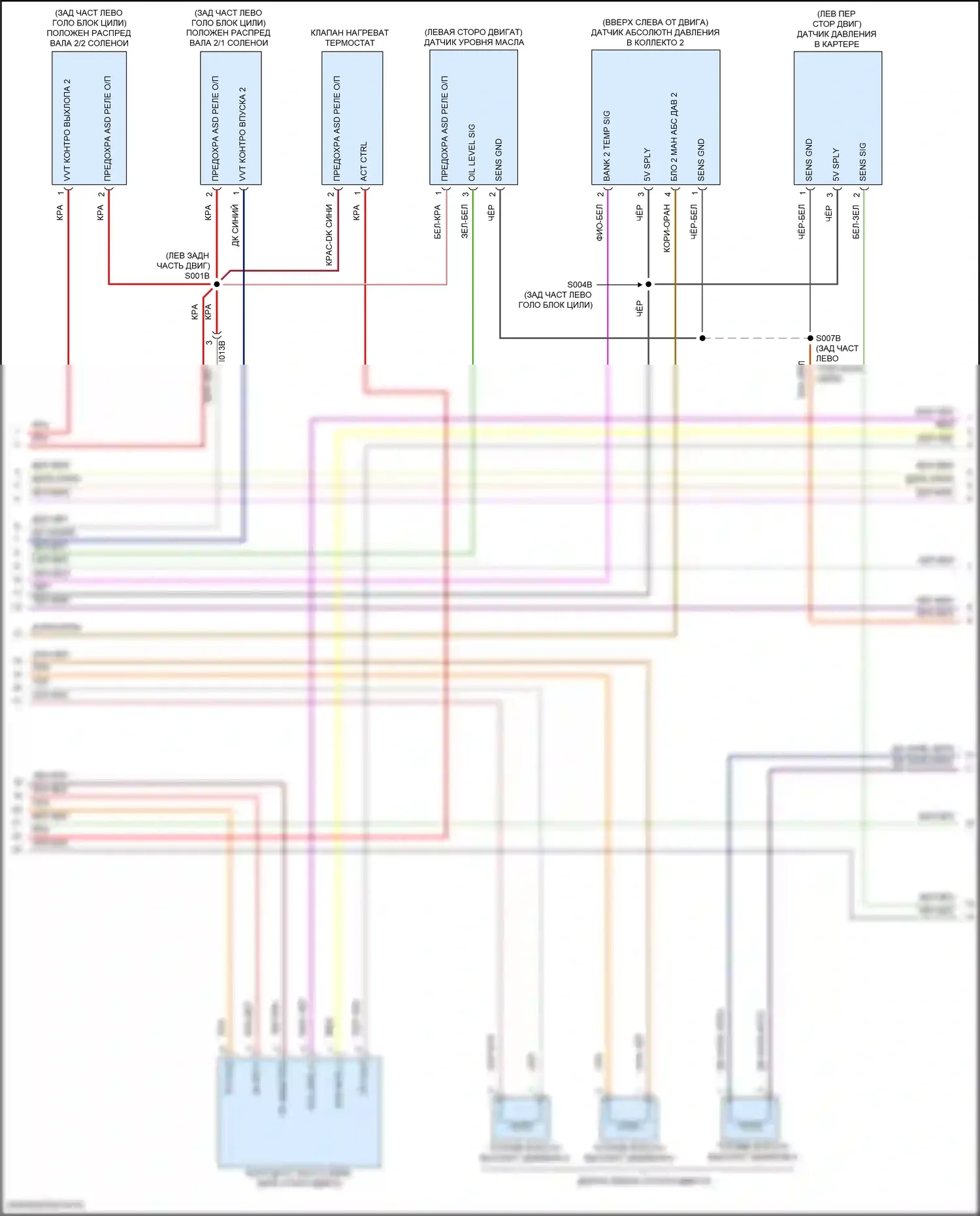 Giulia Alfa Romeo 952 (2016-2024): Электросхема двигателя 2.9л турбо (11 из 12) 