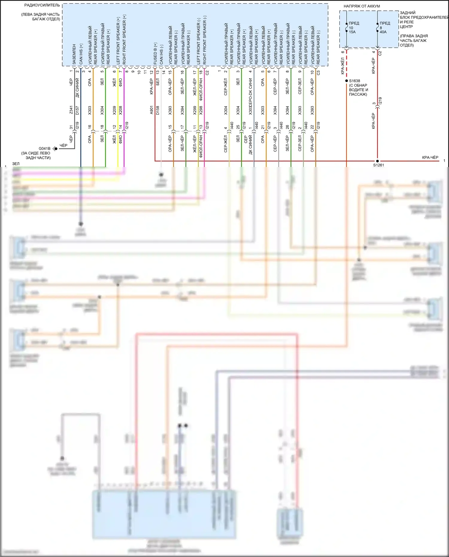 Giulia Alfa Romeo 952 (2016-2024): Электросхема навигации, премиум 2 (3 из 4) 