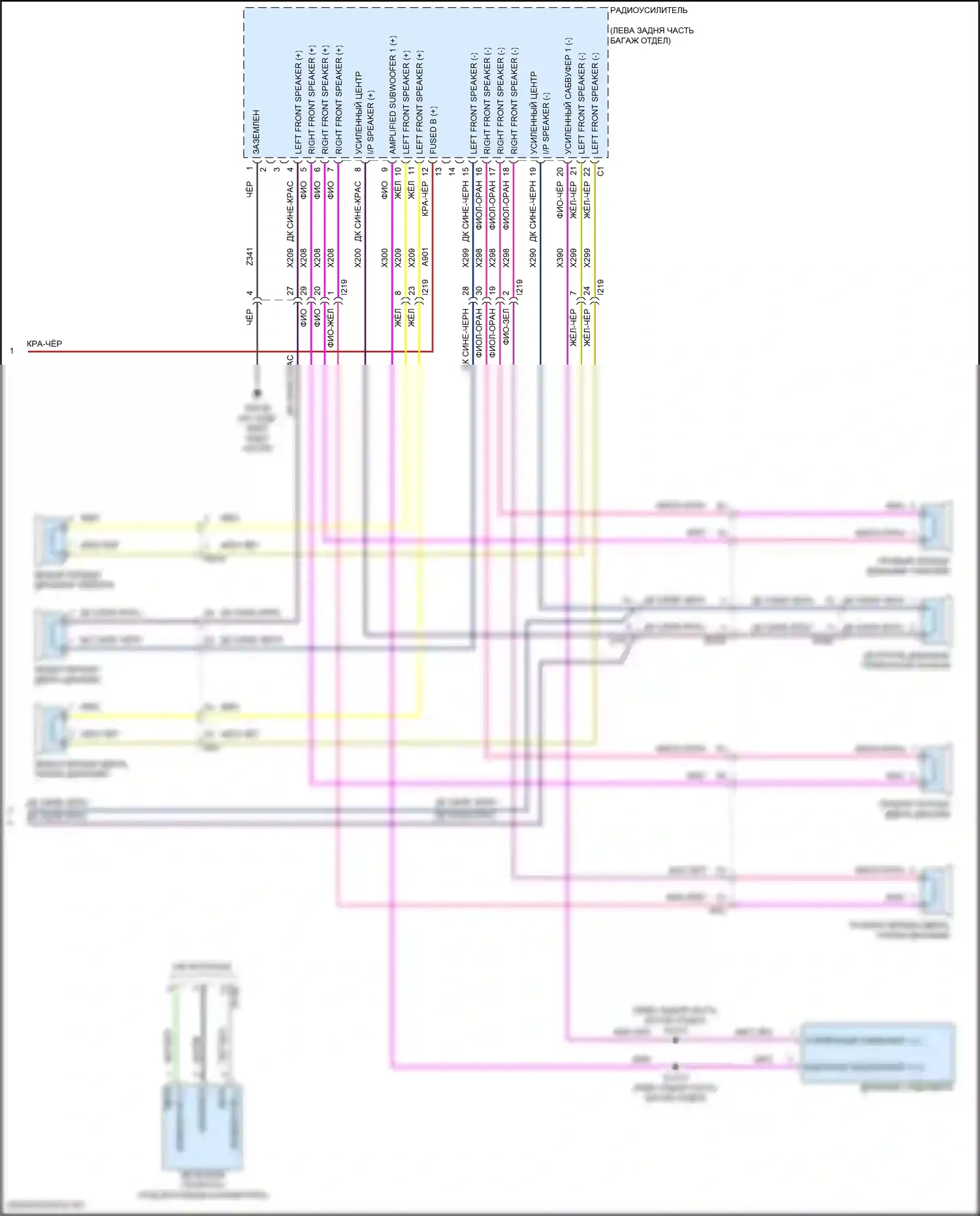 Giulia Alfa Romeo 952 (2016-2024): Электросхема навигации, премиум 2 (4 из 4) 
