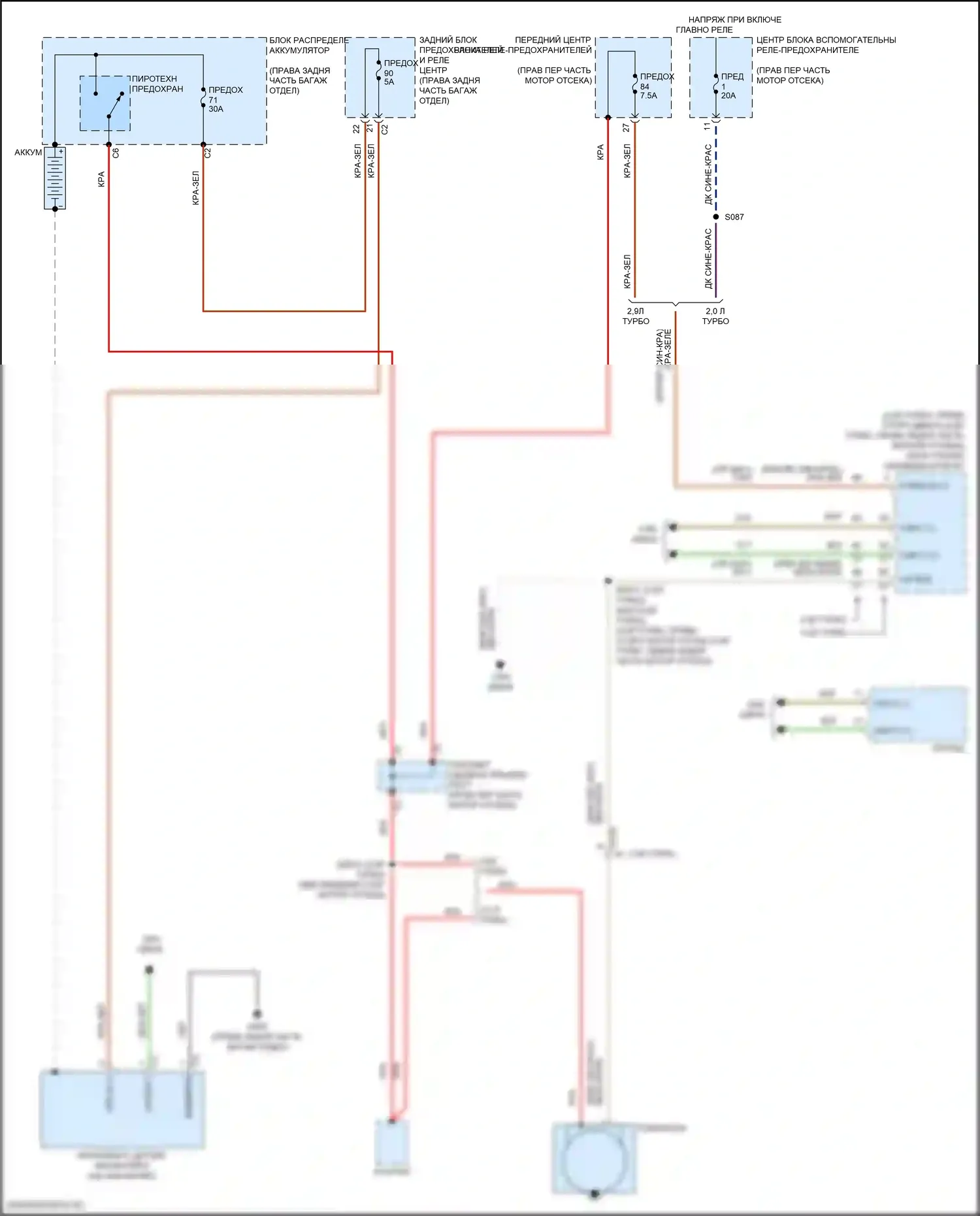 Giulia Alfa Romeo 952 (2016-2024): Электросхема генератора 