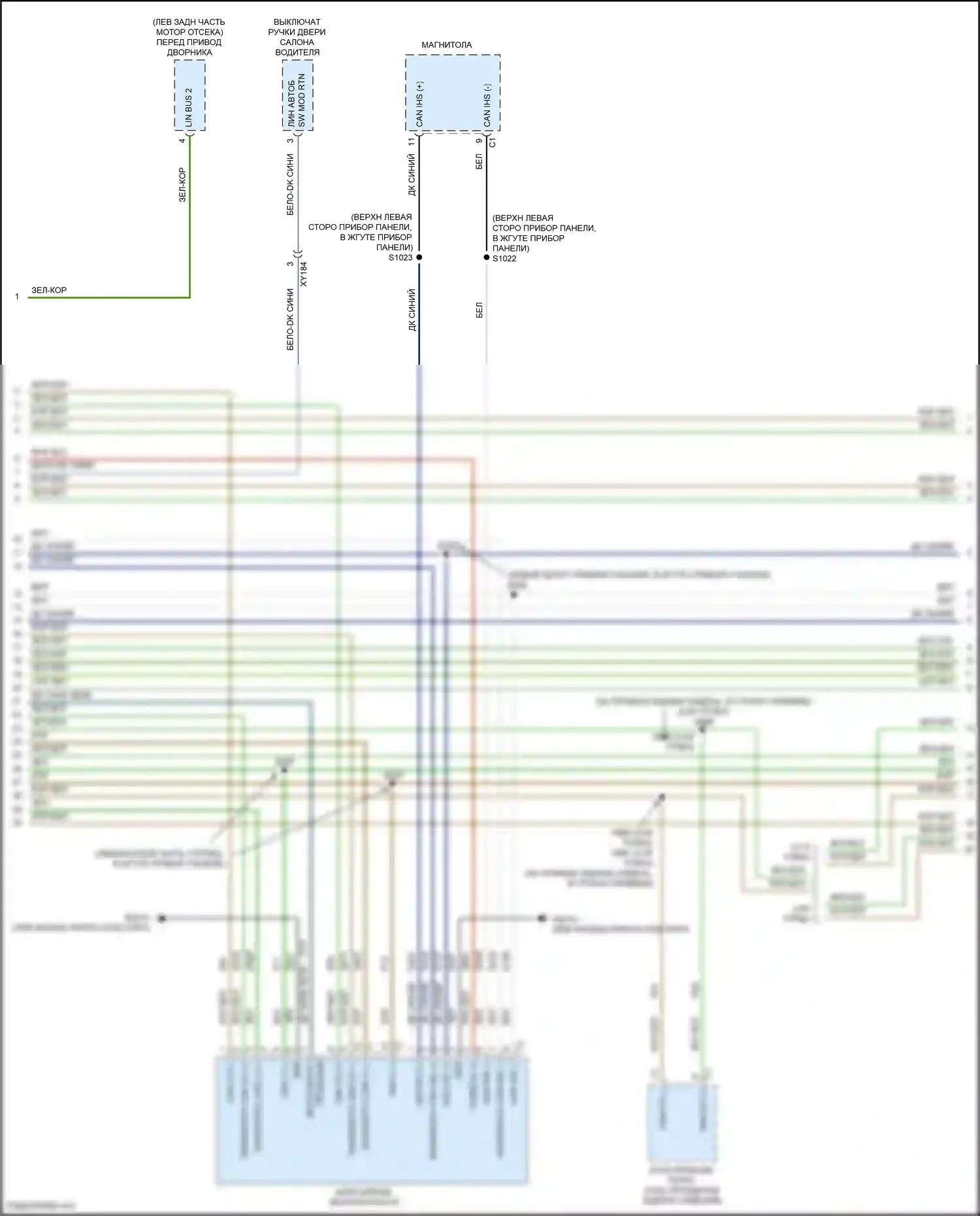 Stelvio Alfa Romeo I (2017-2024): Can шина электросхема (2 из 6) 