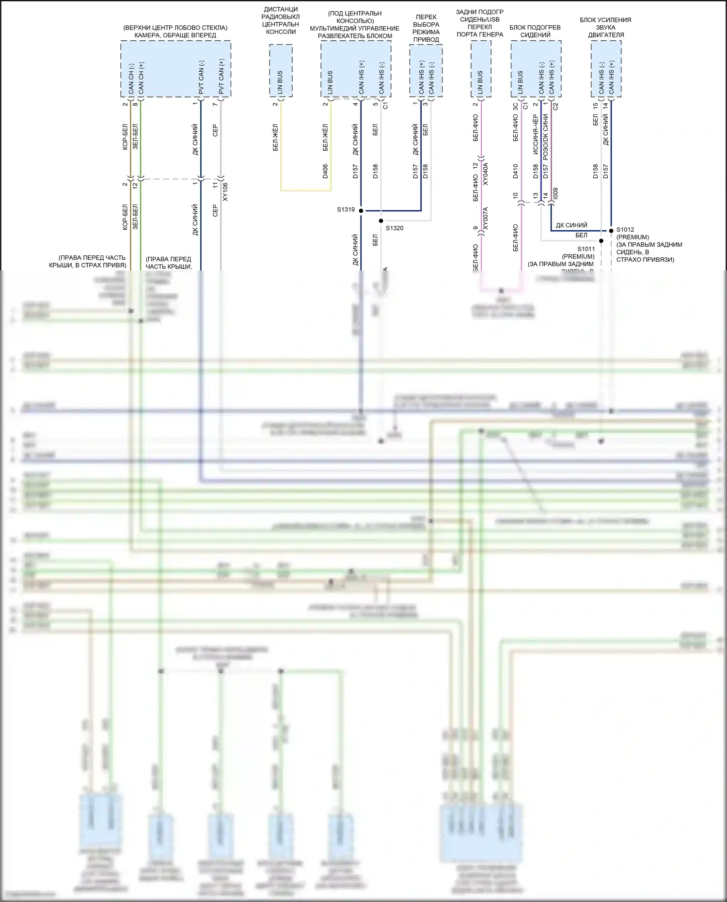 Stelvio Alfa Romeo I (2017-2024): Can шина электросхема (3 из 6) 