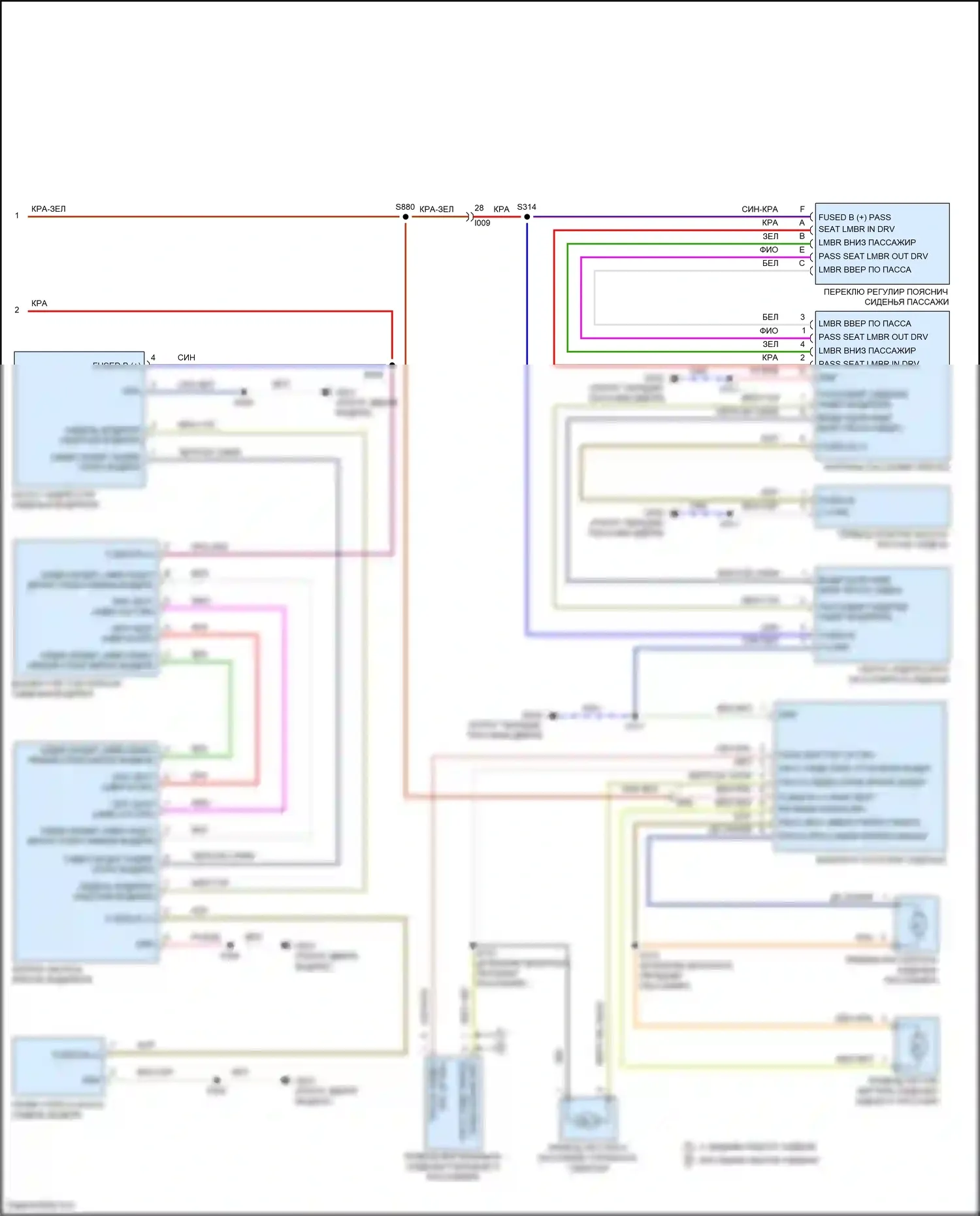 Stelvio Alfa Romeo I (2017-2024): Электросхема гнезда памяти, premium (2 из 2) 