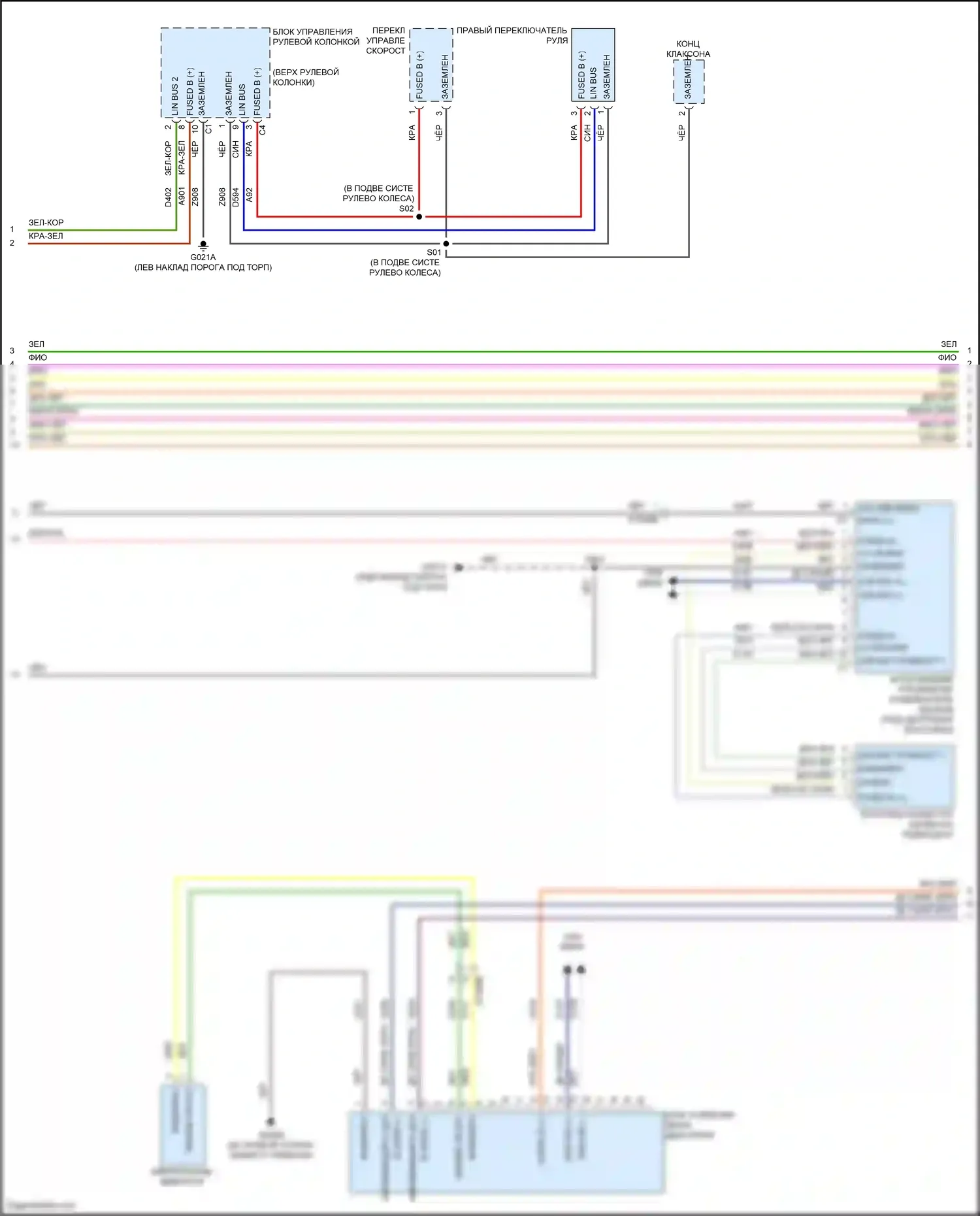 Stelvio Alfa Romeo I (2017-2024): Электросхема навигации, премиум 1 (3 из 4) 