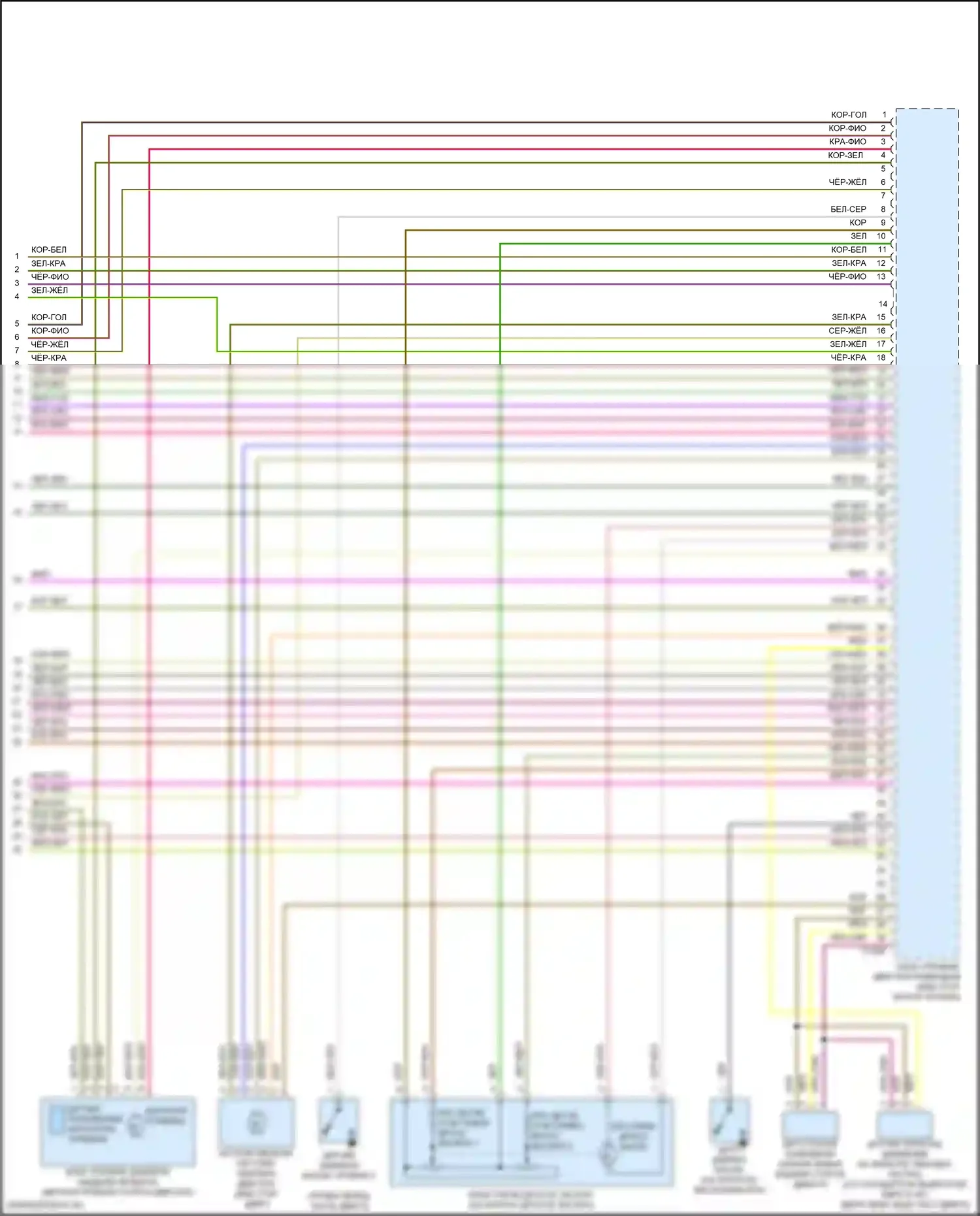 A3 Audi 8Y (2020-2024): Электросхема двигателя 2.0л турбо (10 из 10) 