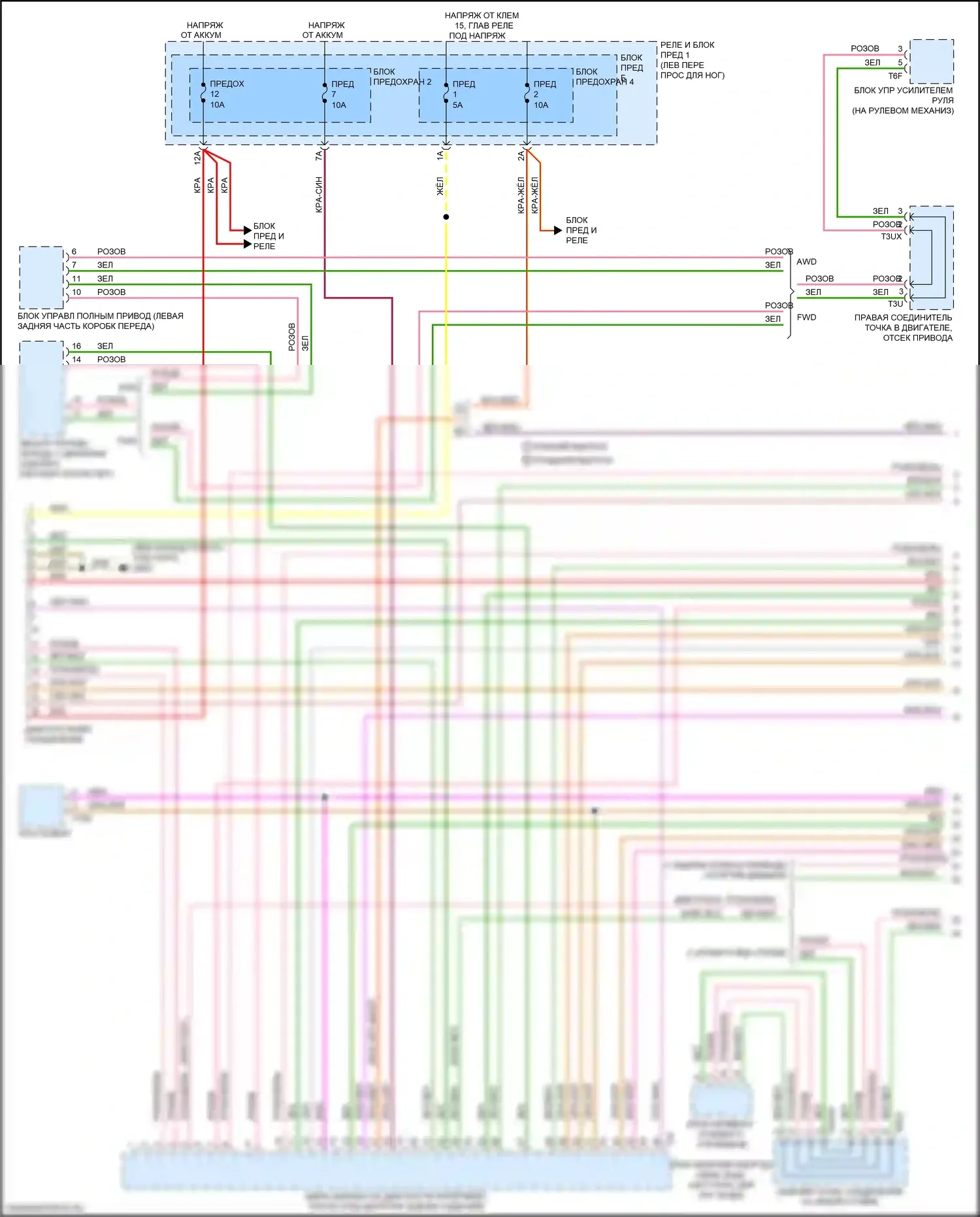 A4 Allroad Quattro Audi B9 рестайлинг (2019-2024): Can шина электросхема (1 из 8) 