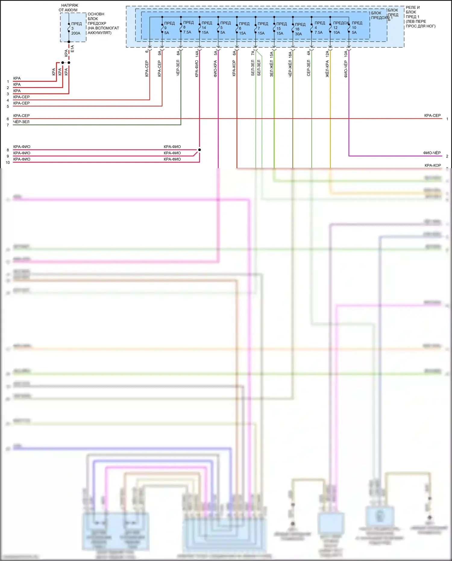 A4 Allroad Quattro Audi B9 рестайлинг (2019-2024): Электросхема двигателя 2.0l turbo hybrid, dpaa (4 из 9) 