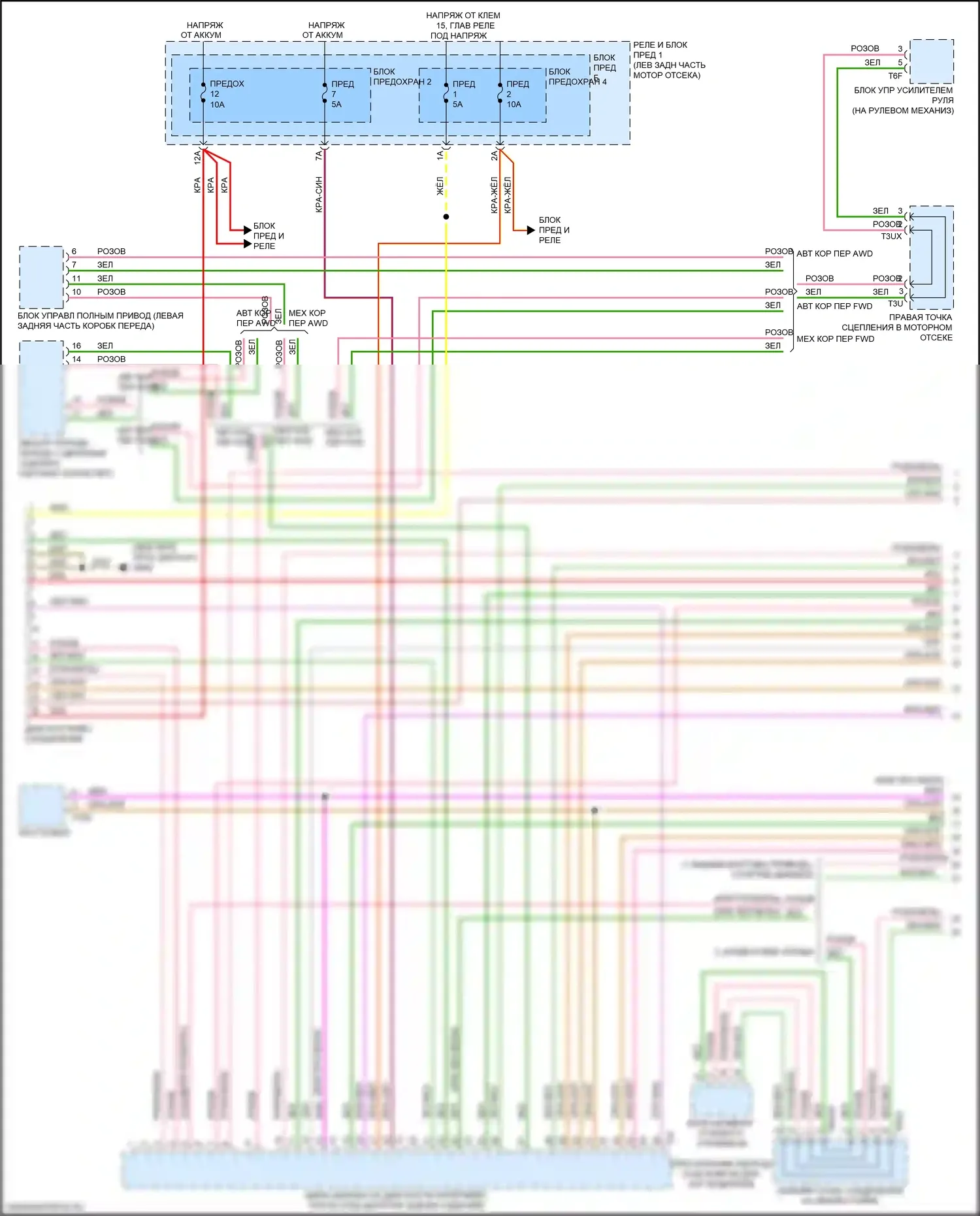 A4 Allroad Quattro Audi B9 (2016-2020): Can шина электросхема (1 из 7) 