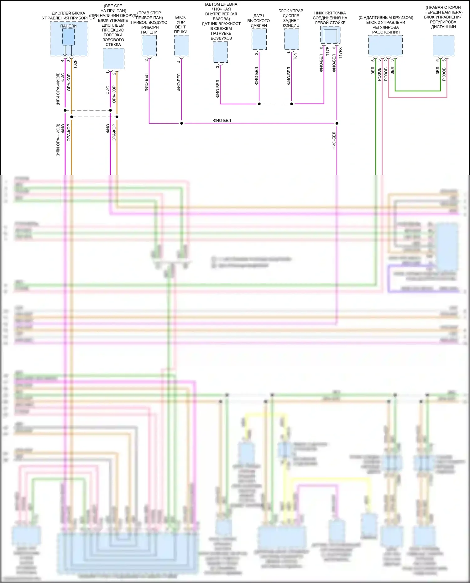 A4 Allroad Quattro Audi B9 (2016-2020): Can шина электросхема (3 из 7) 