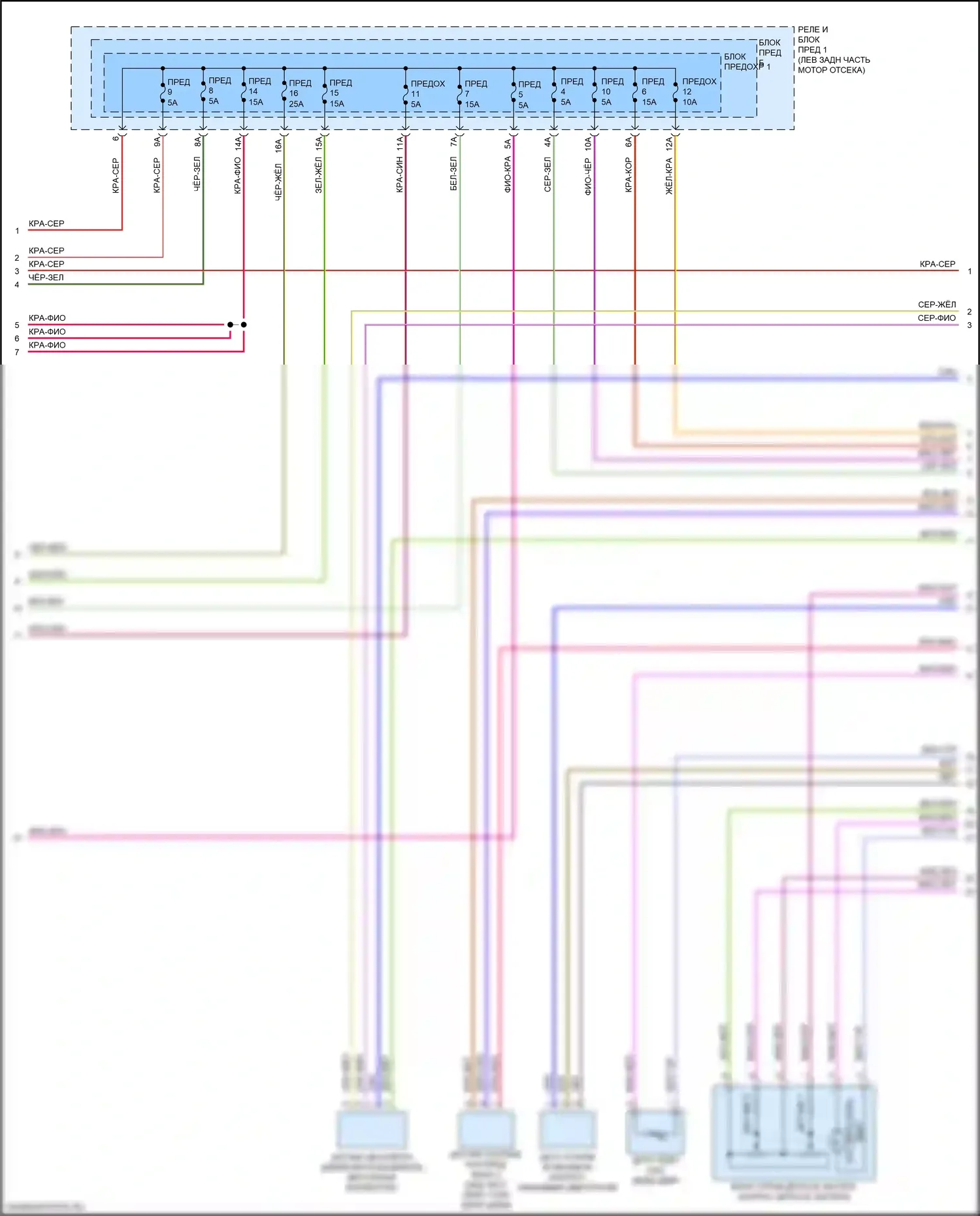 A4 Allroad Quattro Audi B9 (2016-2020): Электросхема двигатель 2.0л турбо, электросхема органов управления двигателем (5 из 10) 