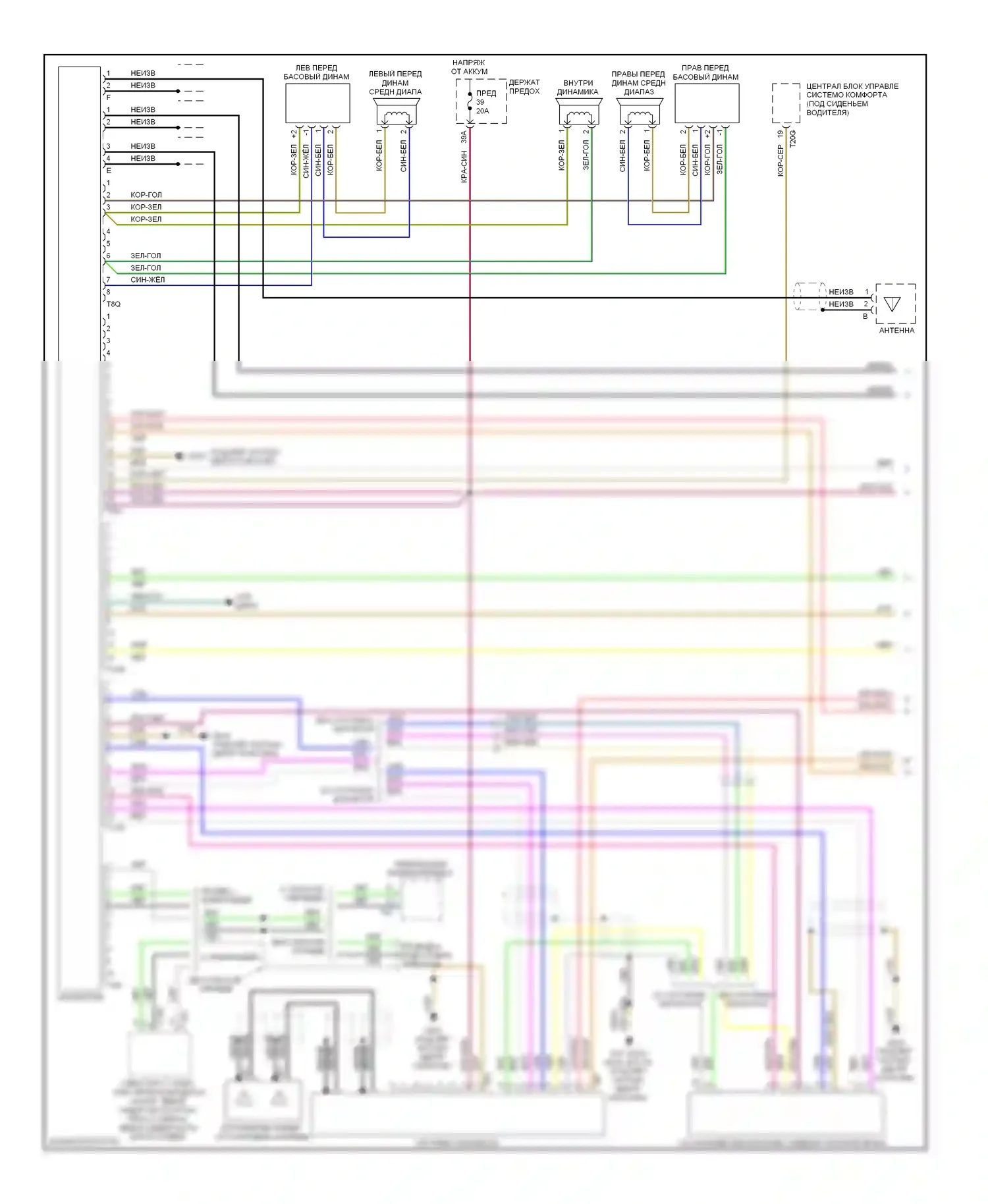 A4 Audi B7 (2004-2009): Магнитола, кроме кабриолета с усилителем (1 из 2) 