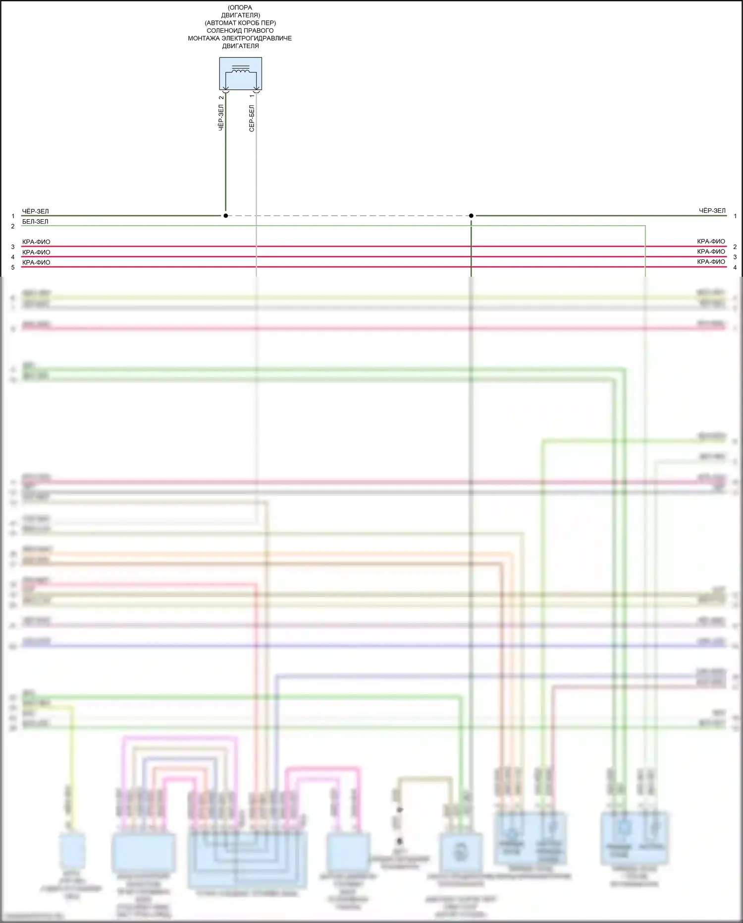 A4 Audi B9 (2015-2020): Электросхема двигателя 2.0л турбо, cymc (2 из 10) 