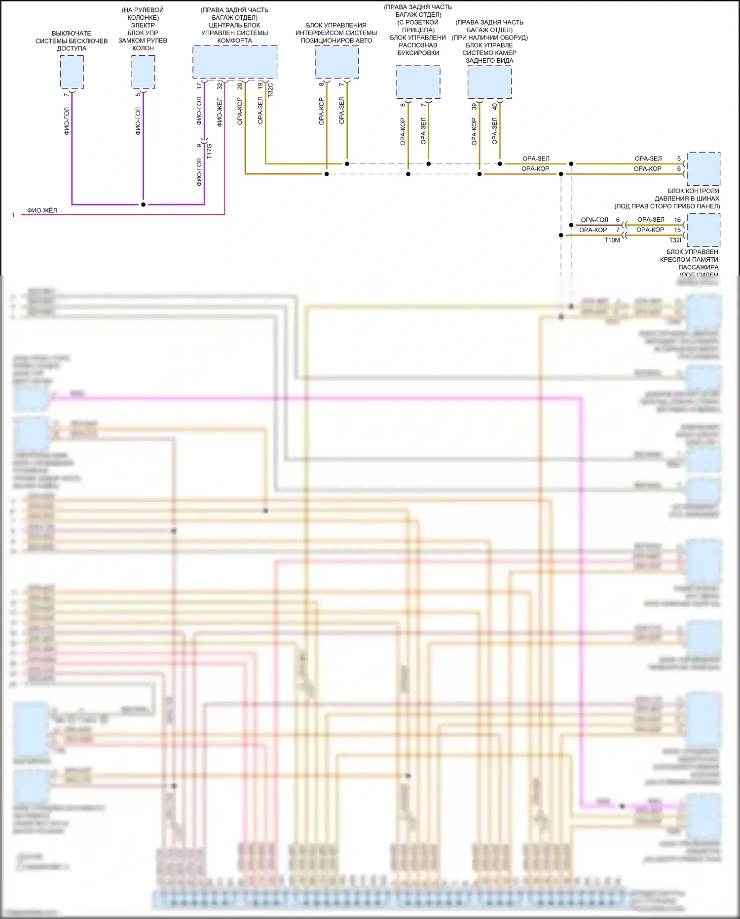 A5 Audi I рестайлинг (2011-2016): Can шина электросхема (3 из 3) 
