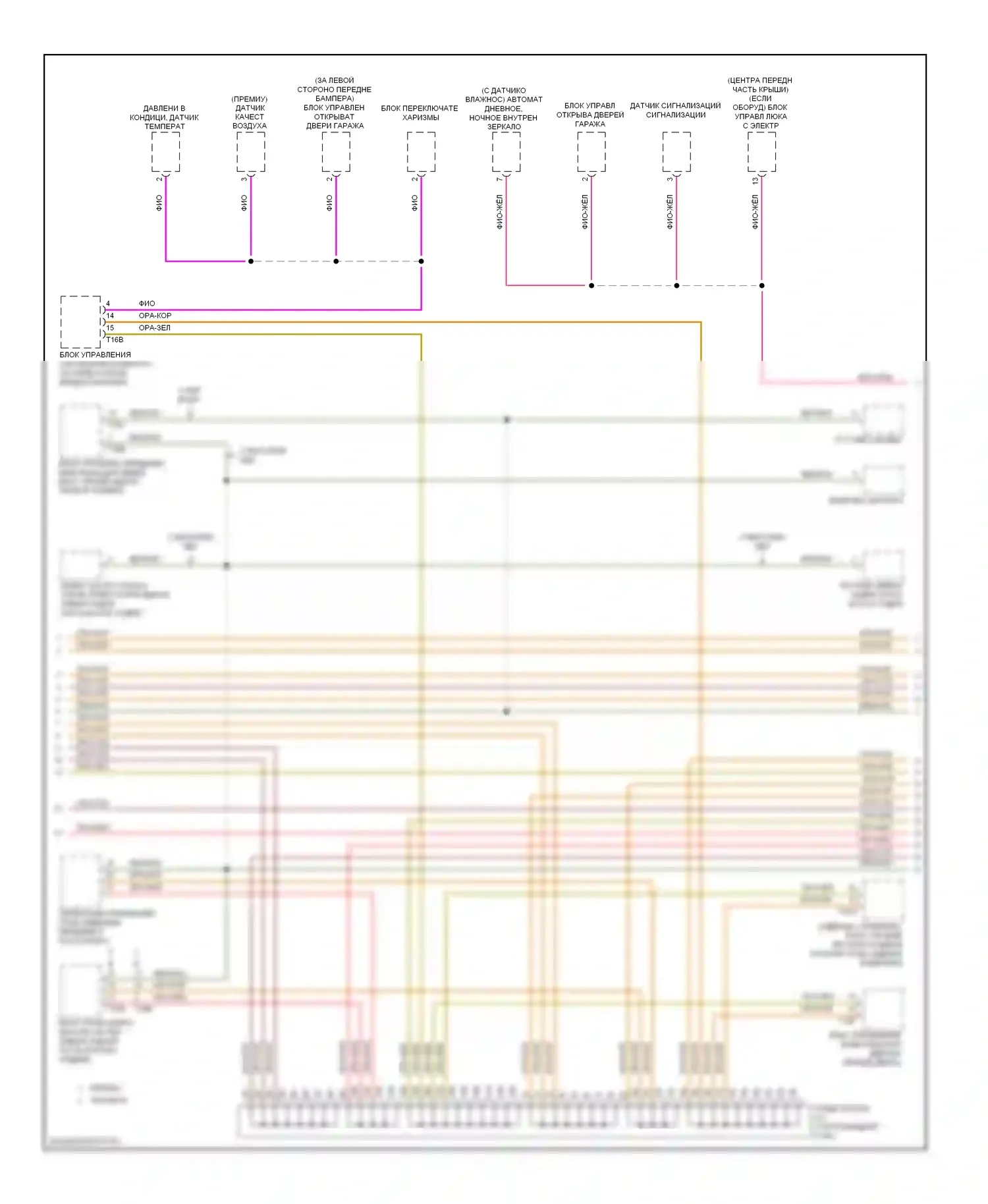 A5 Audi I (2007-2011): Can шина электросхема (2 из 3) 