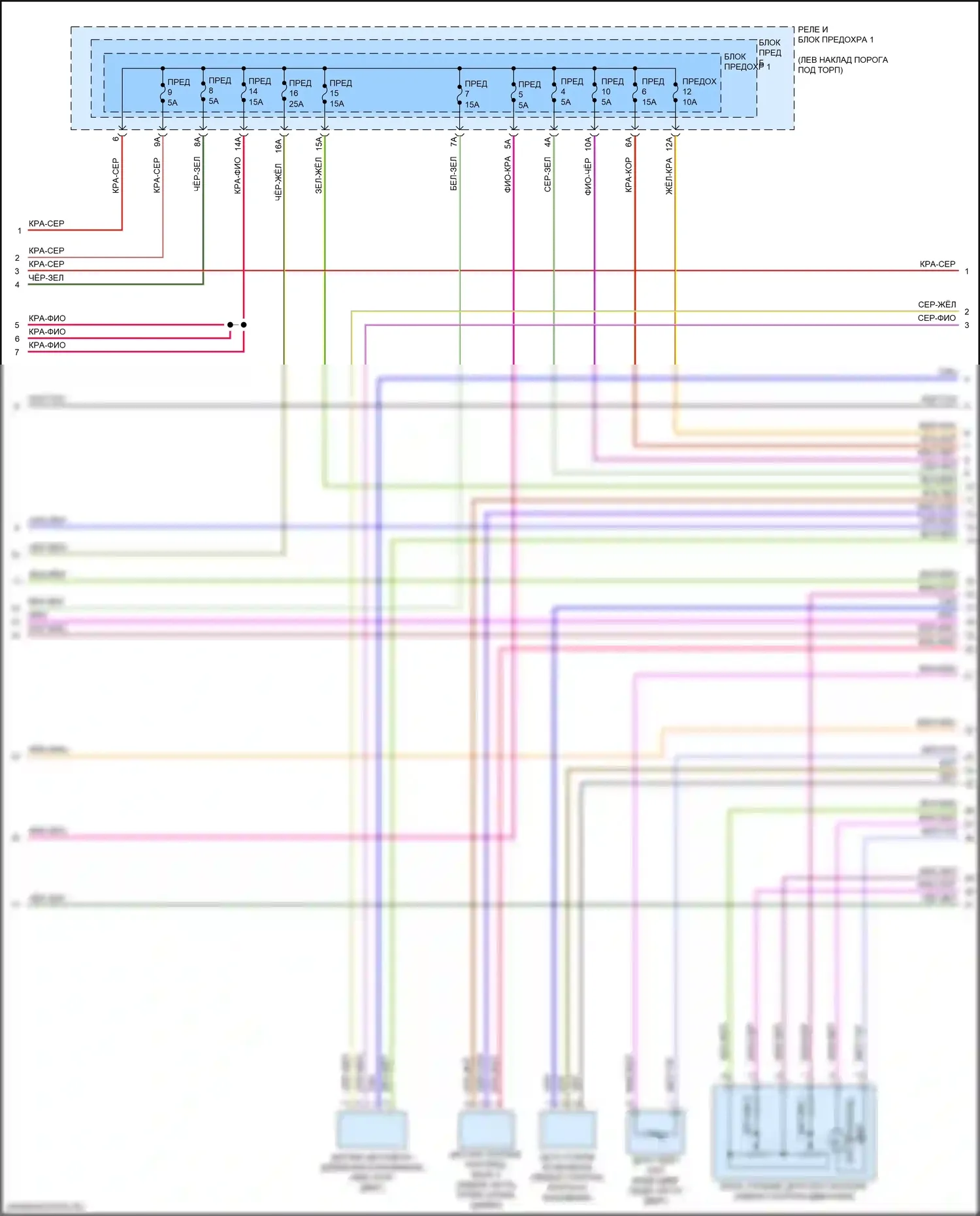 A5 Audi II рестайлинг (2019-2024): Электросхема двигателя 2.0л турбо гибрид (5 из 10) 