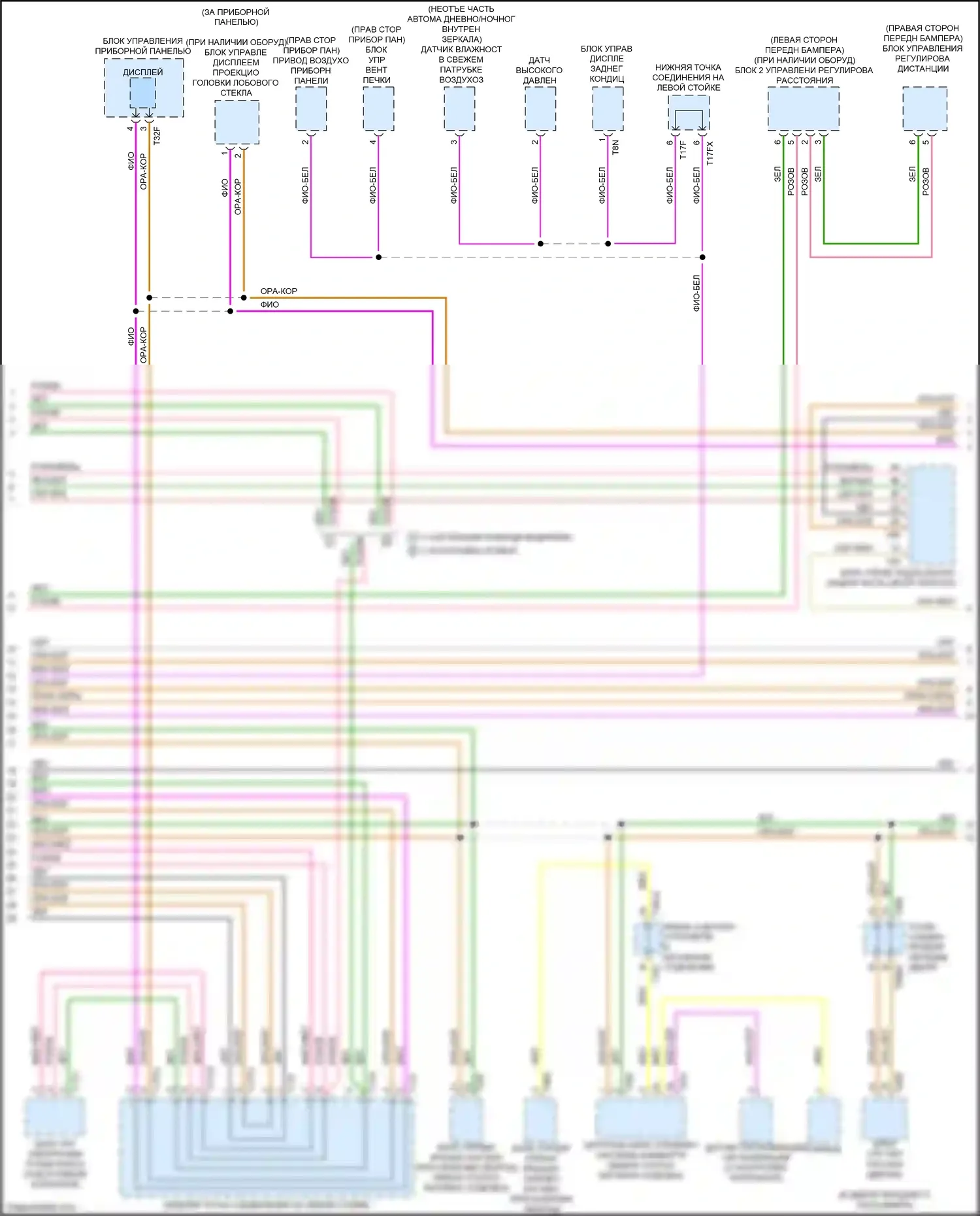A5 Audi II (2016-2020): Can шина электросхема (3 из 8) 
