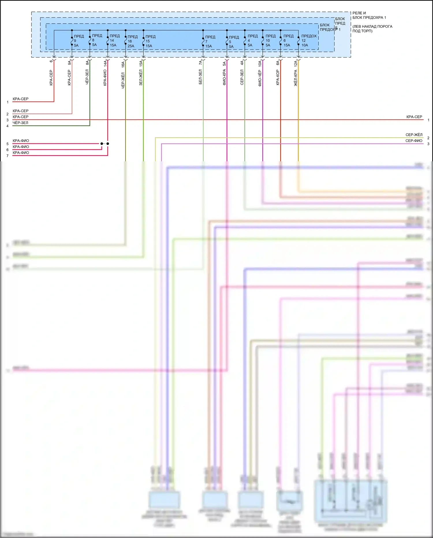 A5 Audi II (2016-2020): Электросхема двигатель 2.0л турбо, электросхема органов управления двигателем (5 из 10) 