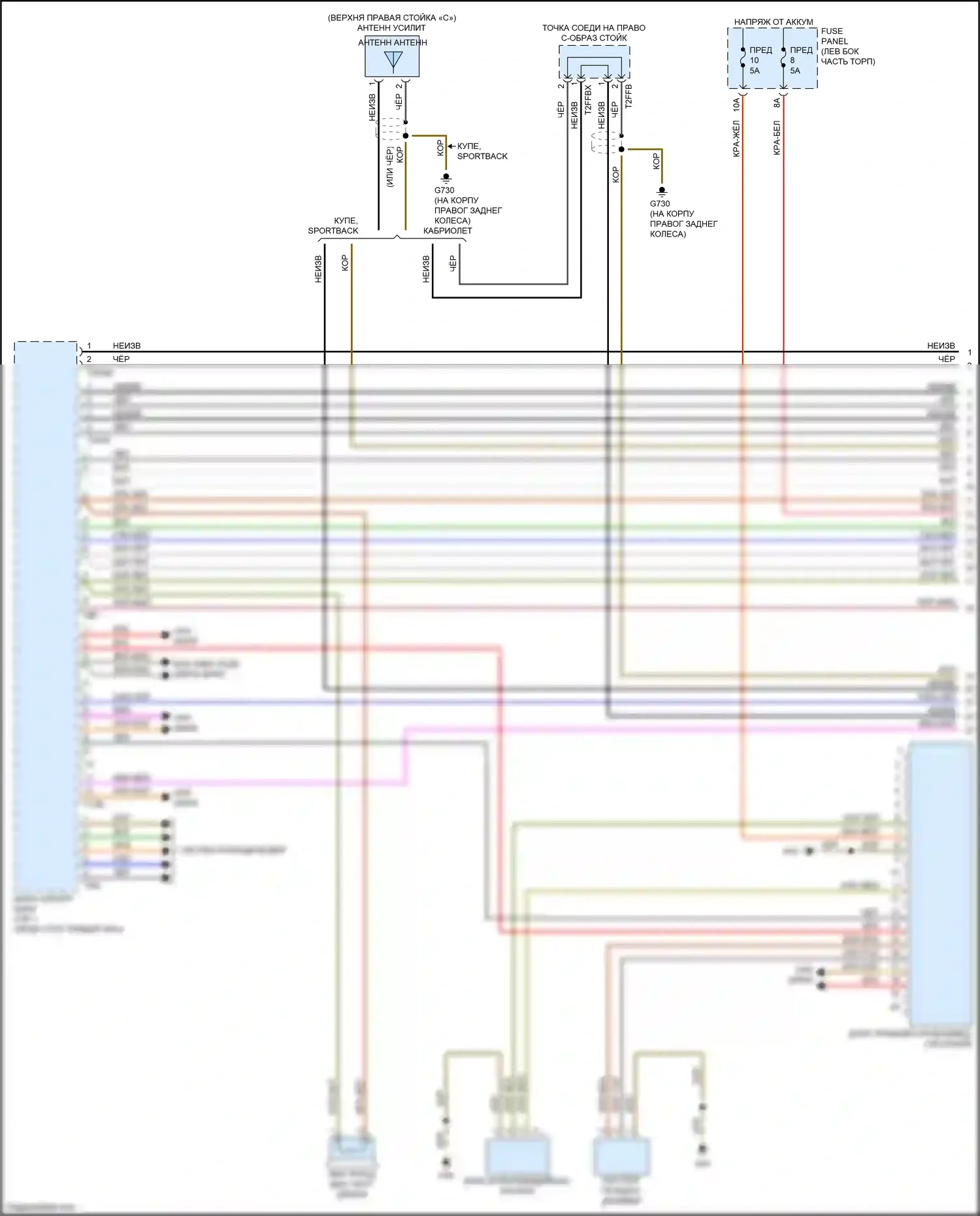 A5 Audi II (2016-2020): Магнитола, без навигации (1 из 5) 