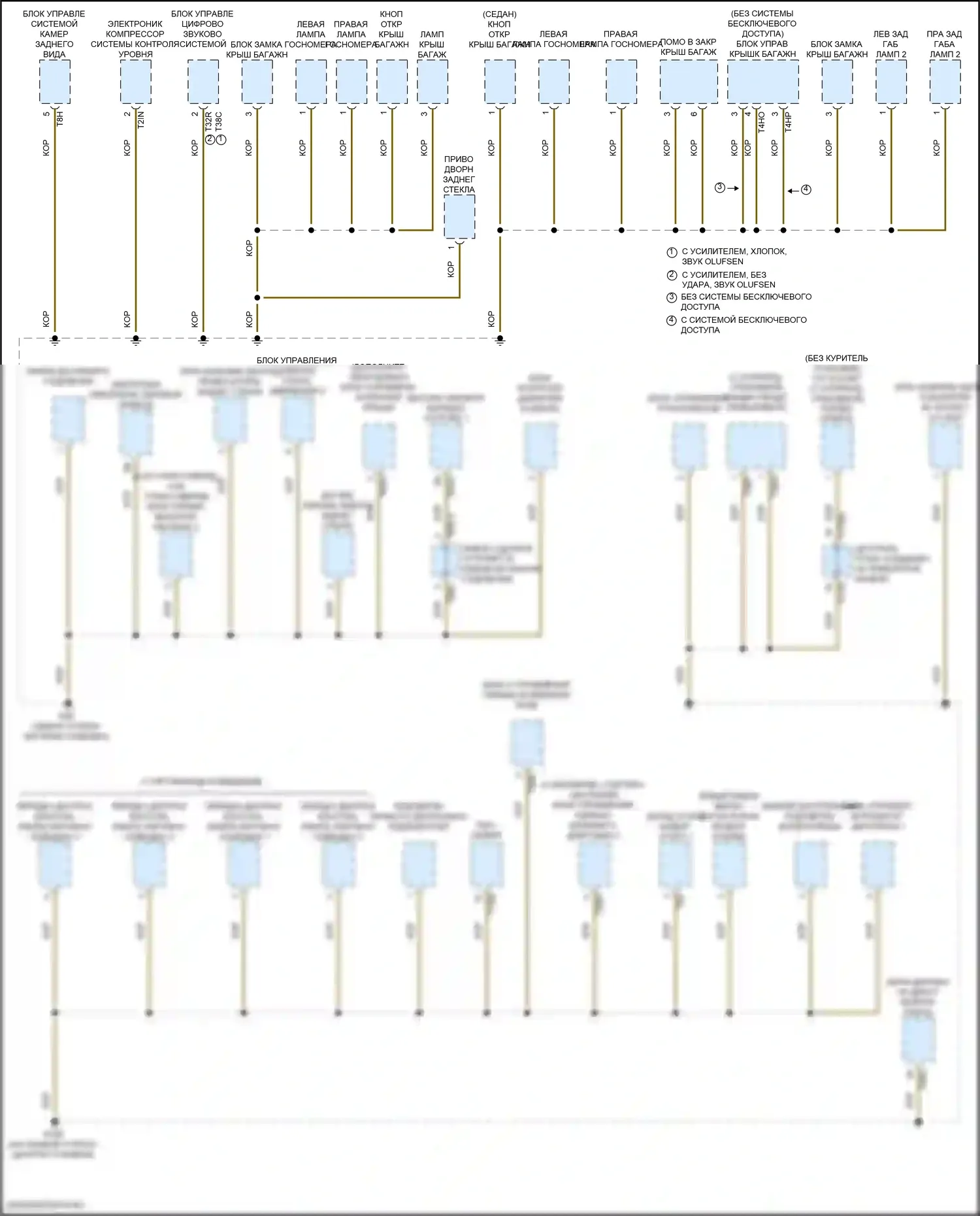 A6 Allroad Quattro Audi C8 (2019-2024): Электросхема распределения массы (7 из 11) 