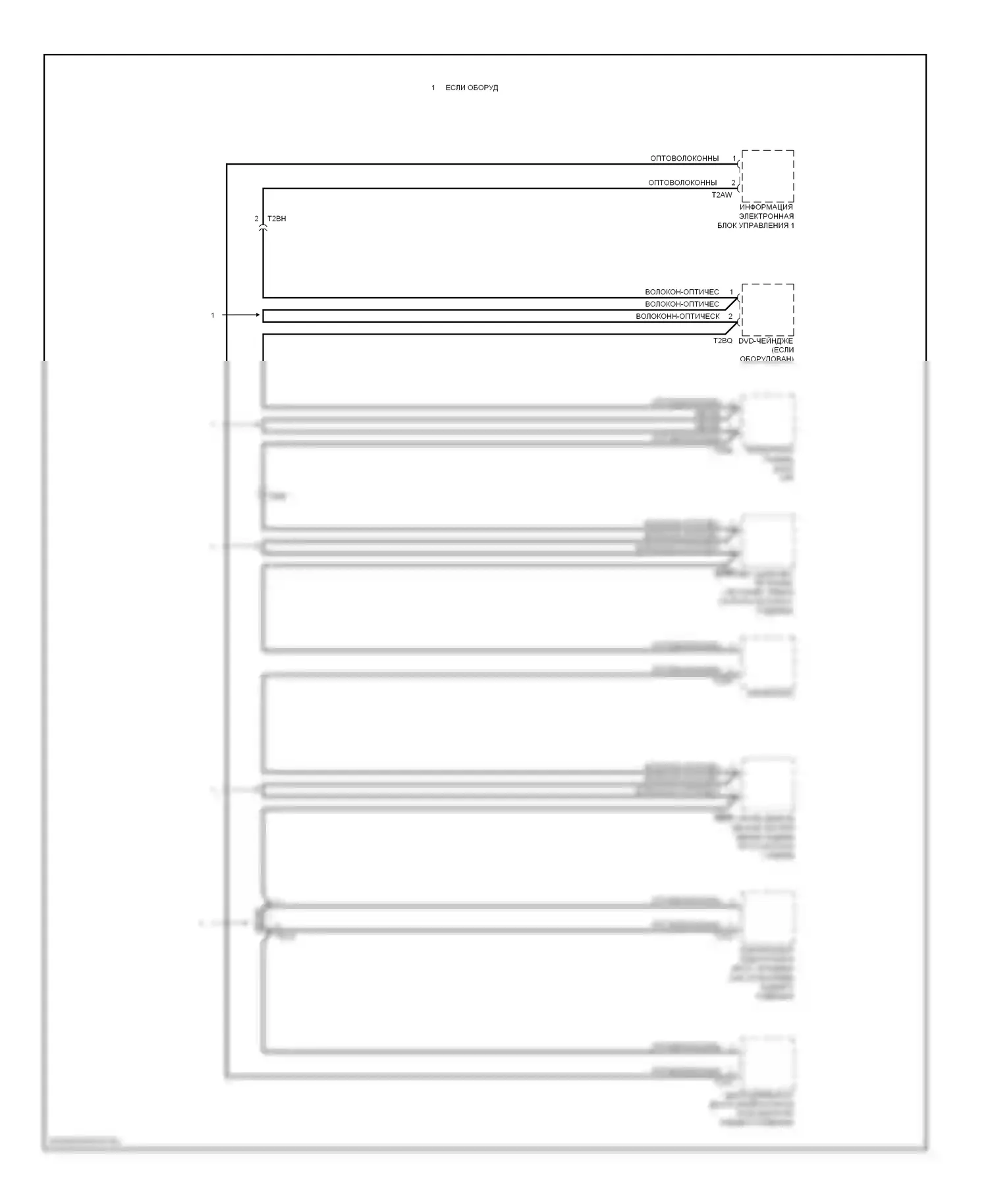 A6 Audi C7 (2011-2014): Большинство электросхем подключения шины данных 