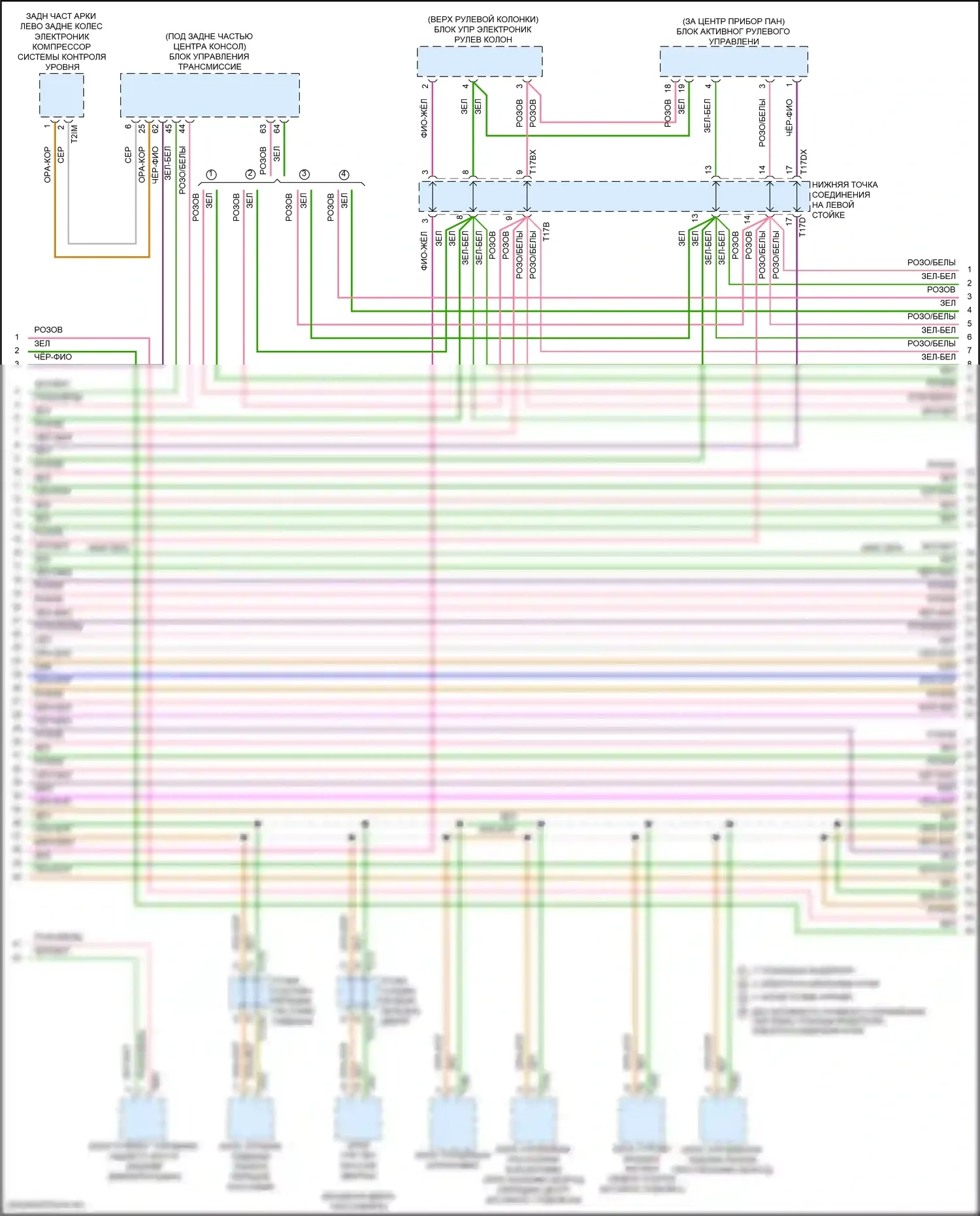 A6 Audi C8 рестайлинг (2022-2024): Can шина электросхема (3 из 9) 
