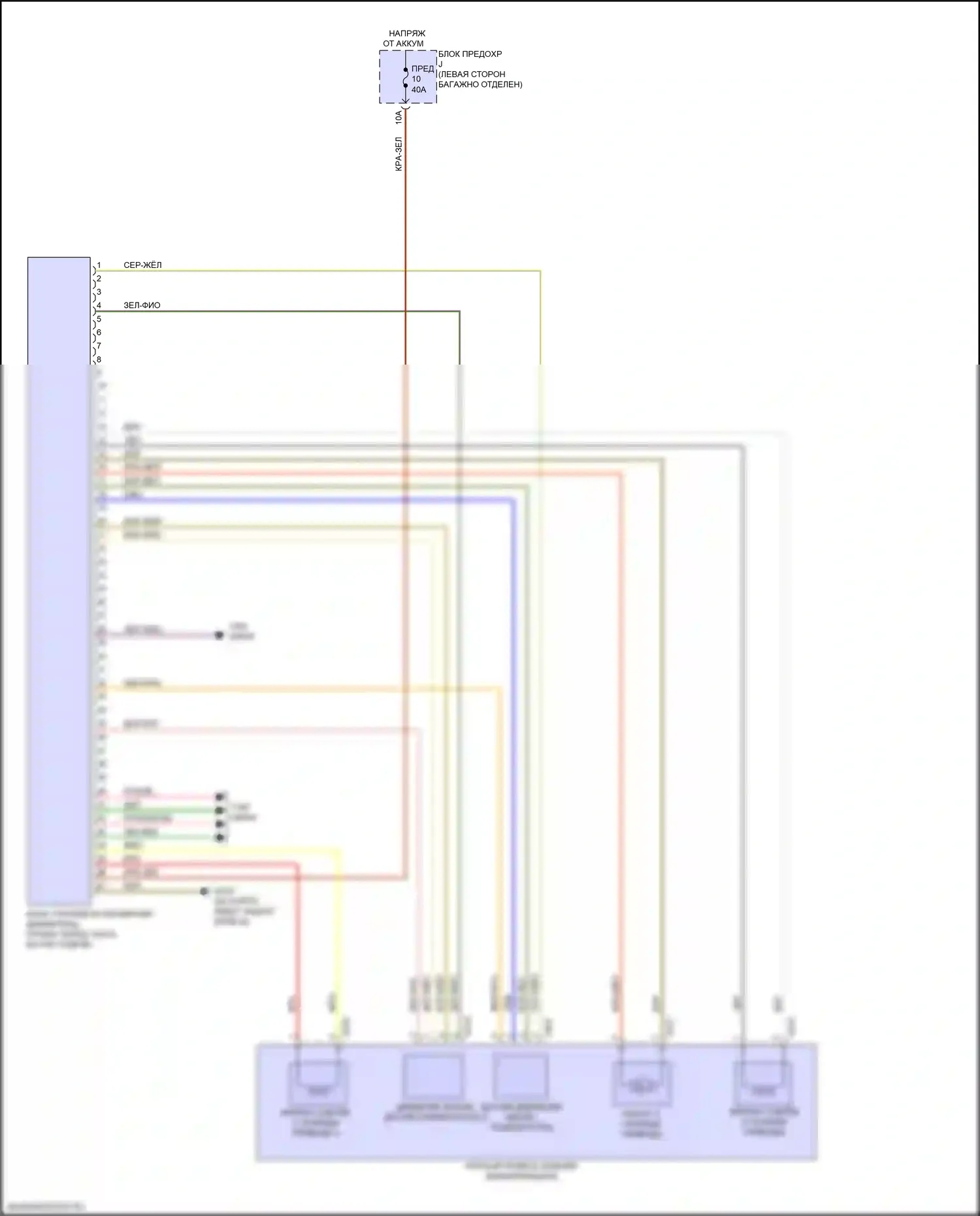A6 Audi C8 рестайлинг (2022-2024): Электросхема awd, с векторизацией крутящего момента 