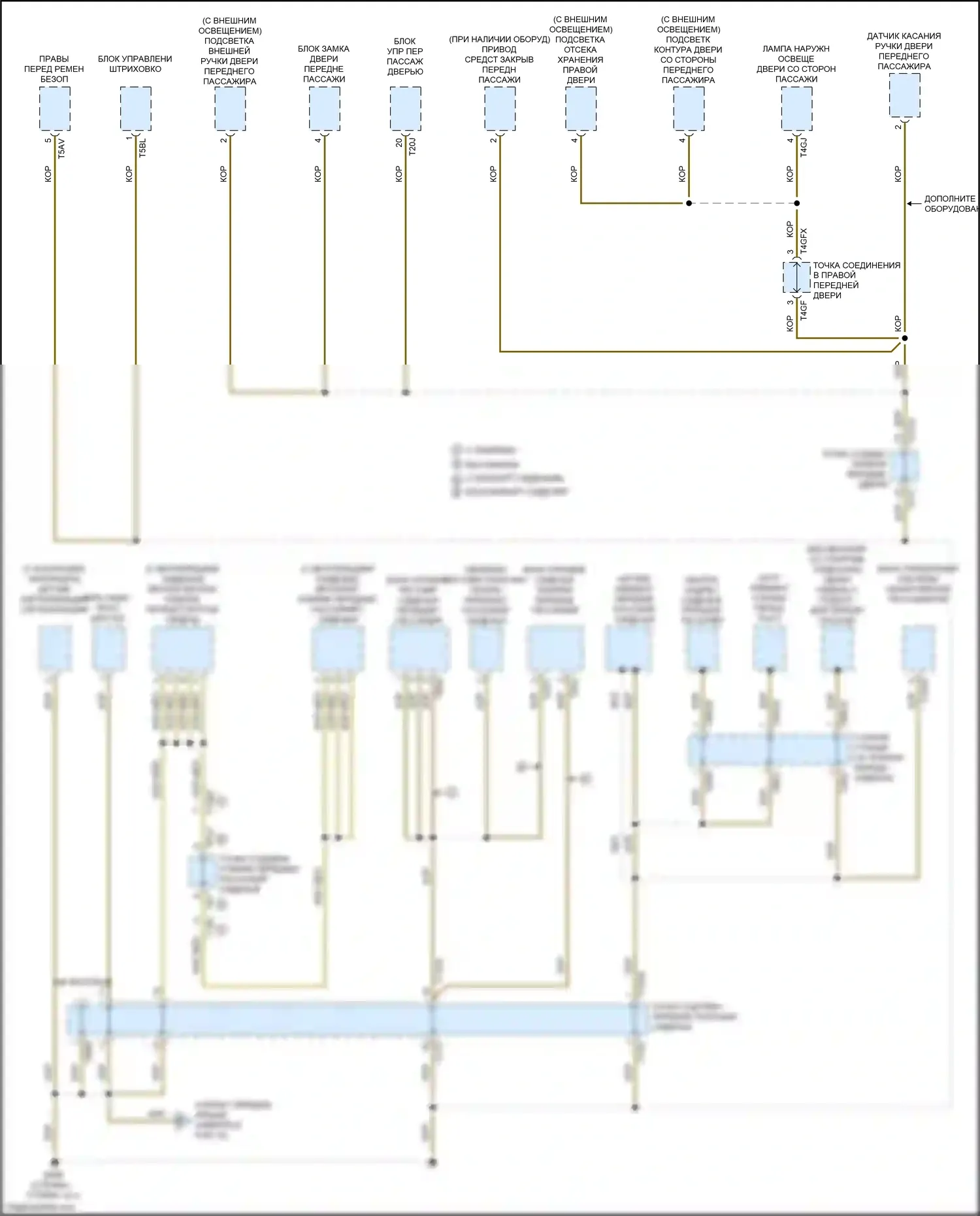 A6 Audi C8 (2018-2023): Электросхема распределения массы (9 из 10) 