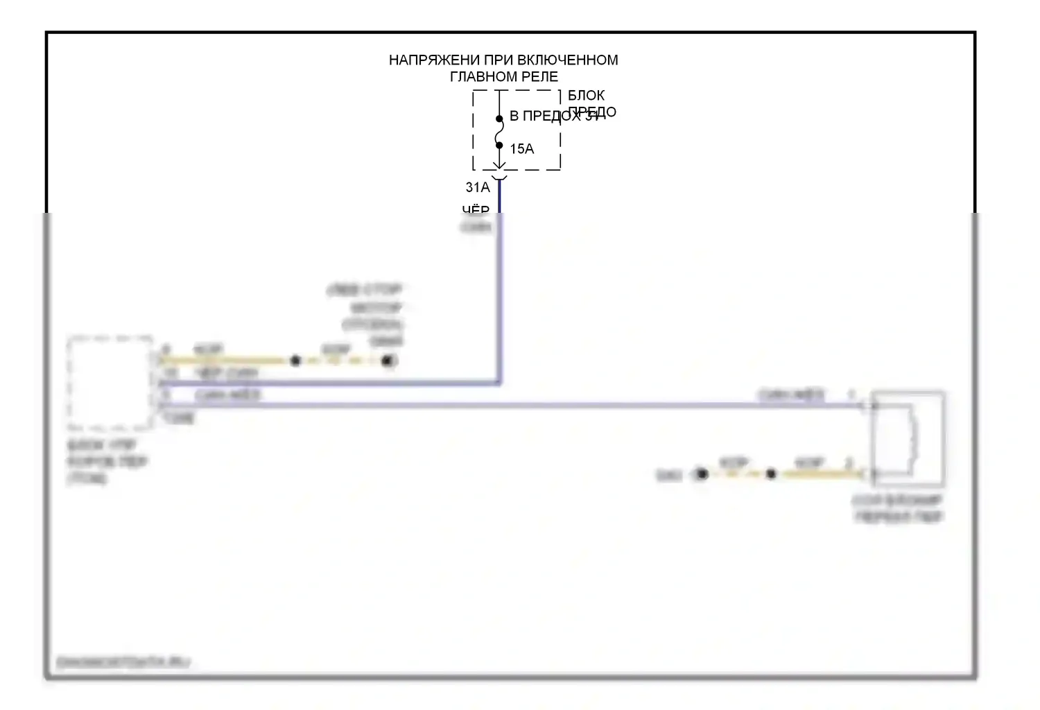 A6 Audi С6 (2004-2008): Электросхема автоматической коробки передач, с cvt 