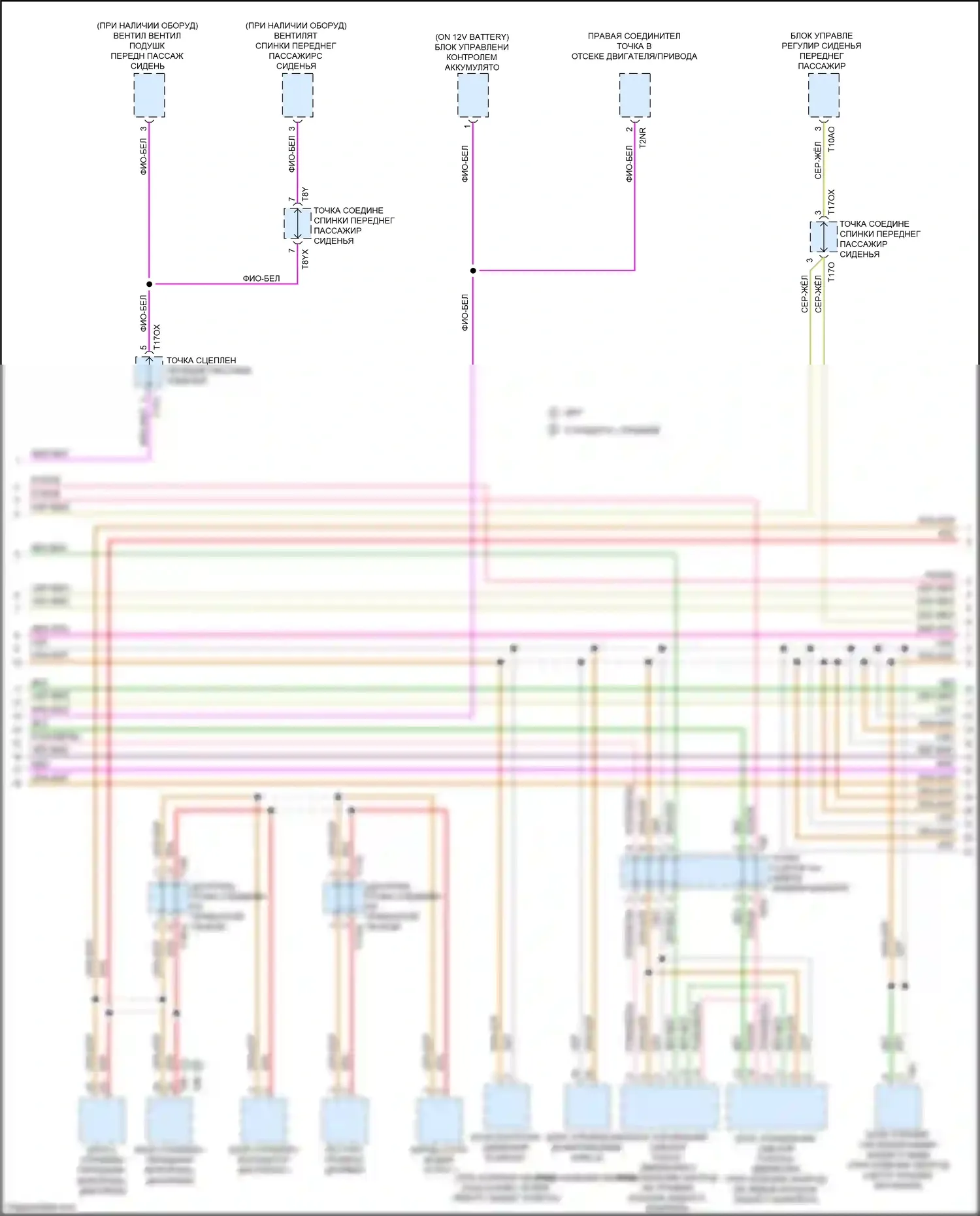 A7 Audi II (2018-2023): Can шина электросхема (7 из 9) 
