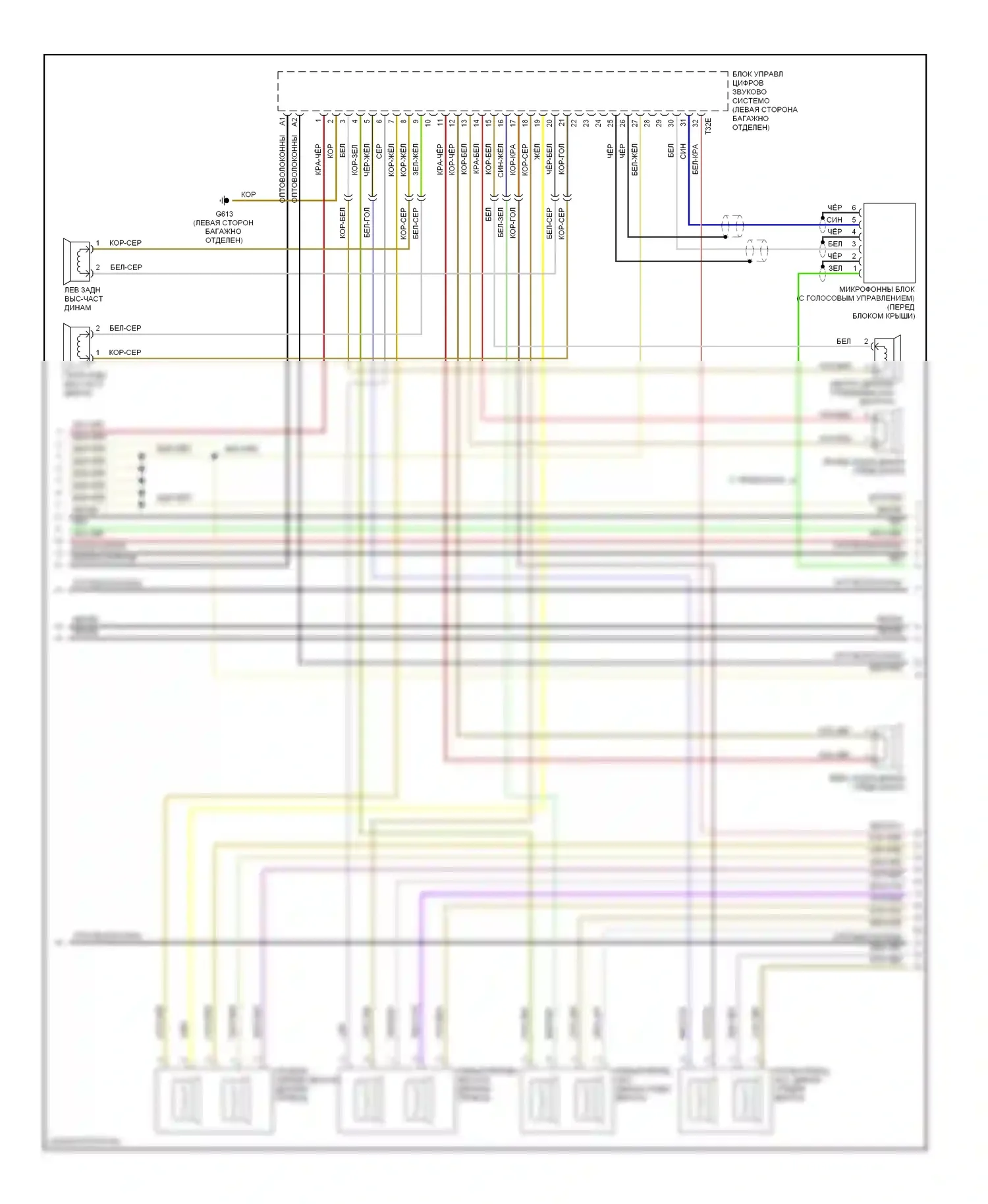 A8 Audi D3 рестайлинг 2 (2007-2010): Электросхема навигации, премиум магнитолы (3 из 5) 