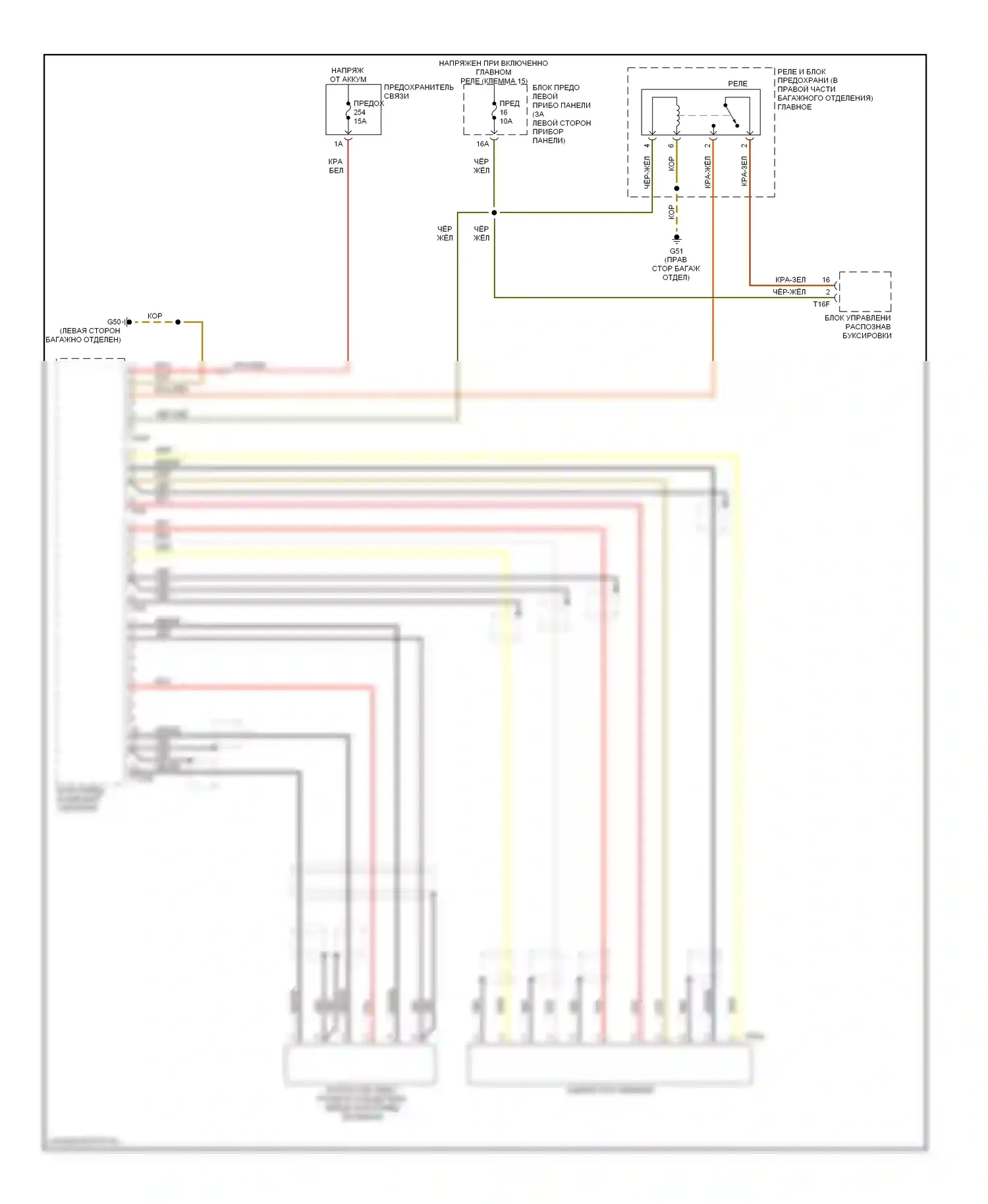 A8 Audi D3 рестайлинг (2005-2007): Электросхема dvd-плеера (1 из 2) 