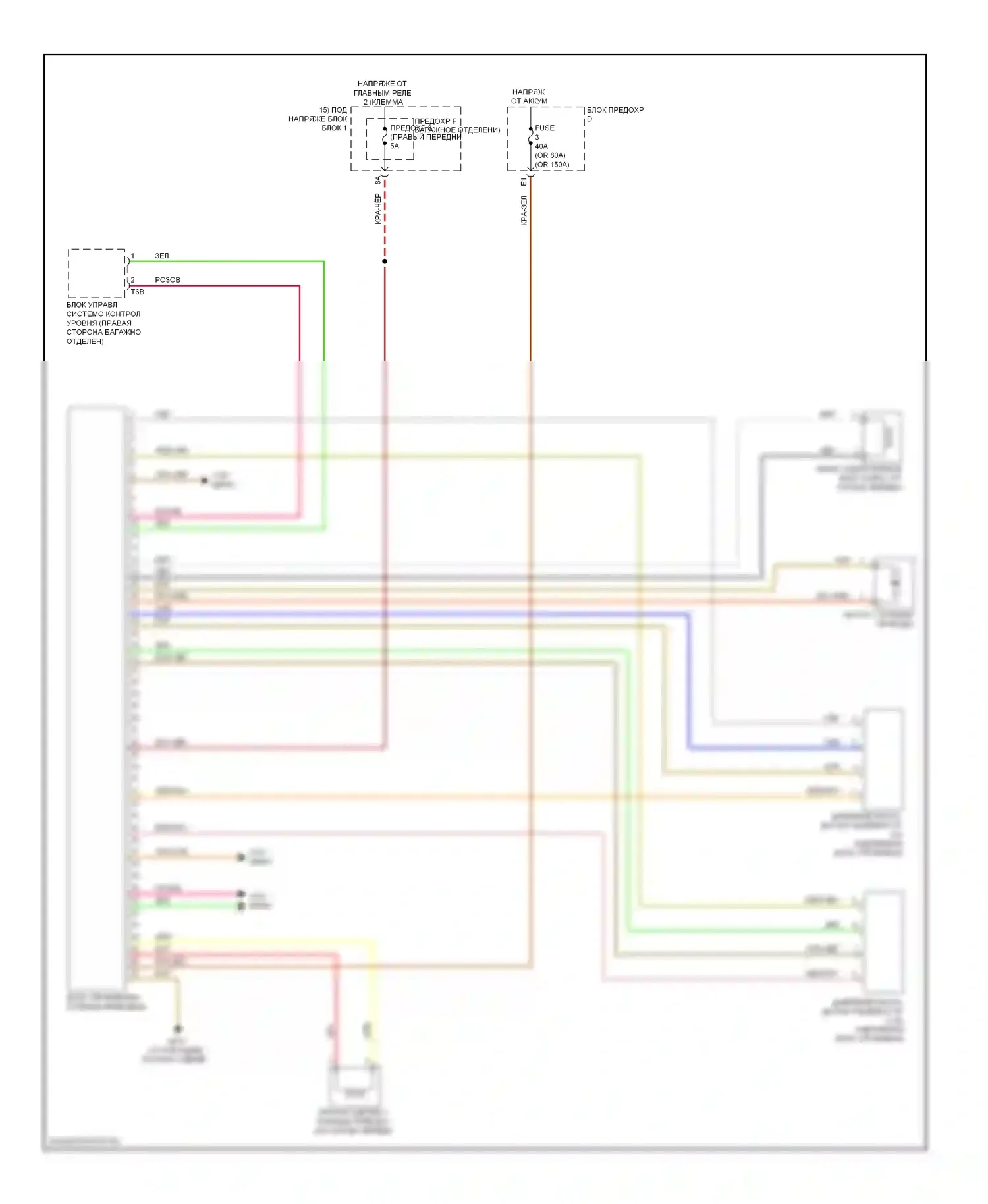 A8 Audi D4 (2010-2014): Электросхема awd 