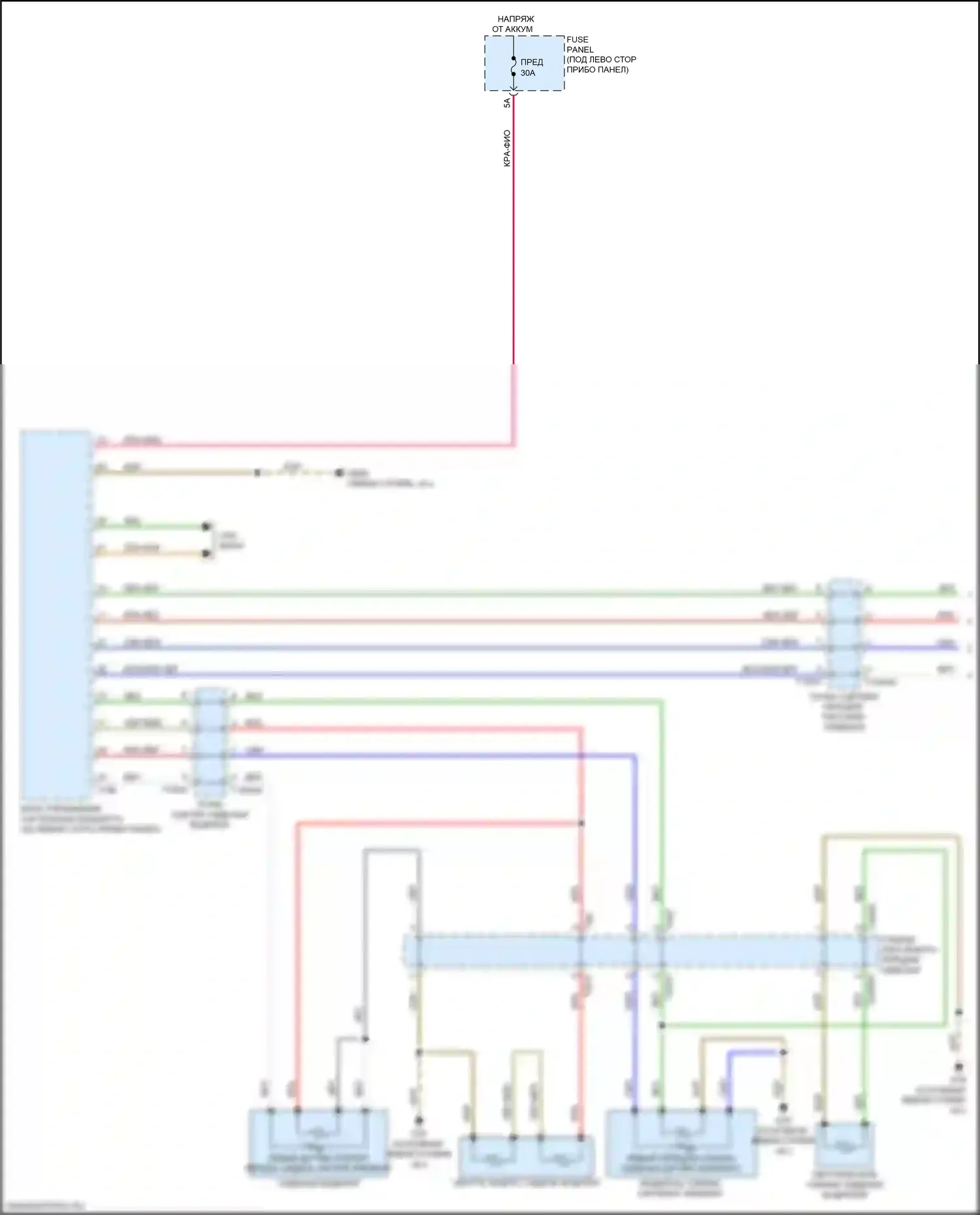 A8 Audi D5 рестайлинг (2021-2024): Электросхема передних обогреваемых сидений, со спортивными сиденьями (1 из 2) 