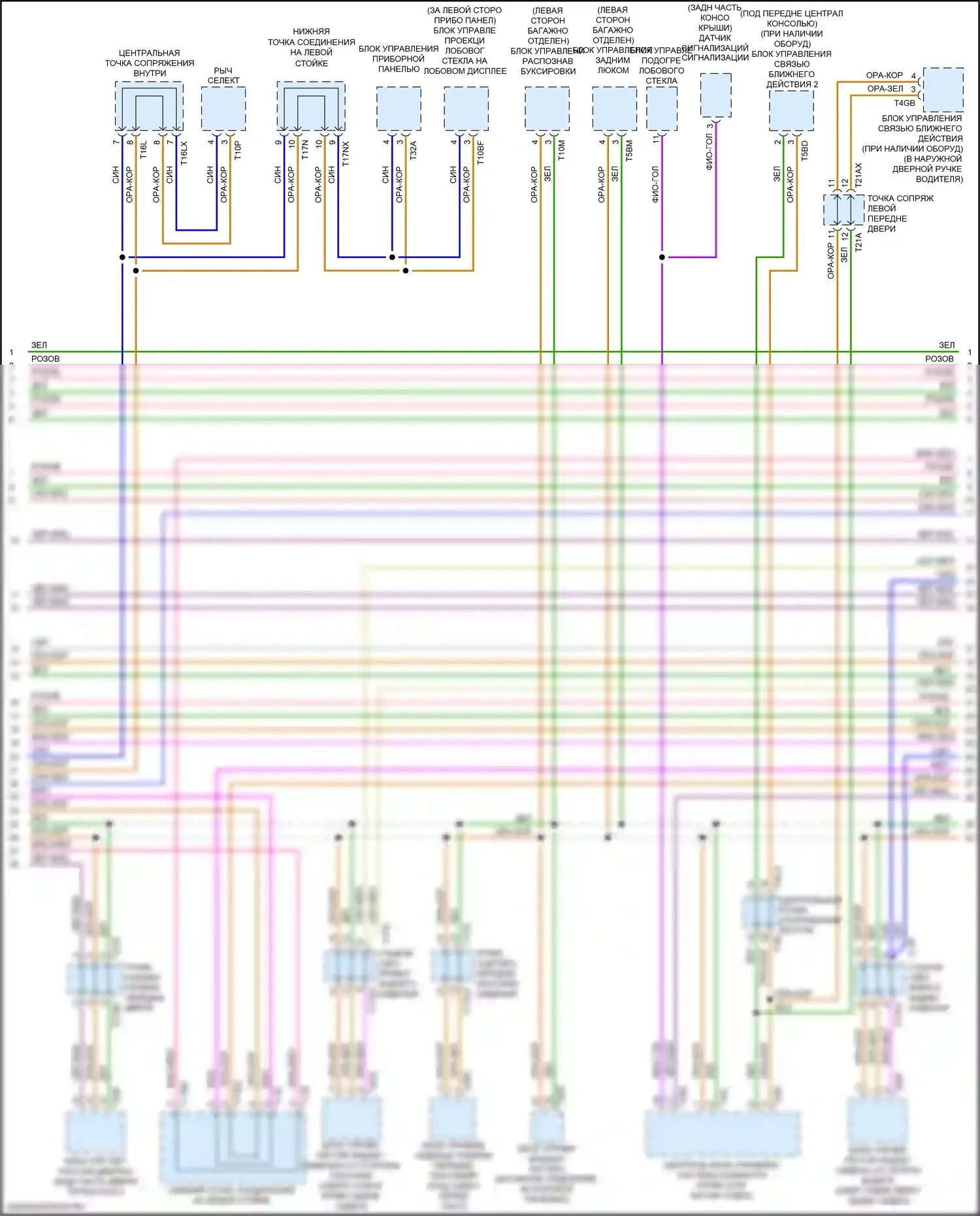 A8 Audi D5 (2017-2022): Can шина электросхема (3 из 9) 