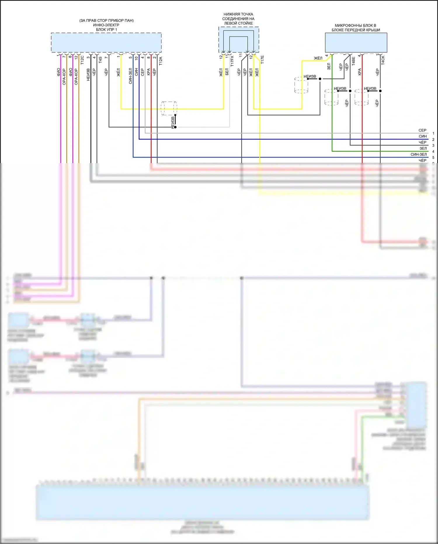 A8 Audi D5 (2017-2022): Can шина электросхема (8 из 9) 