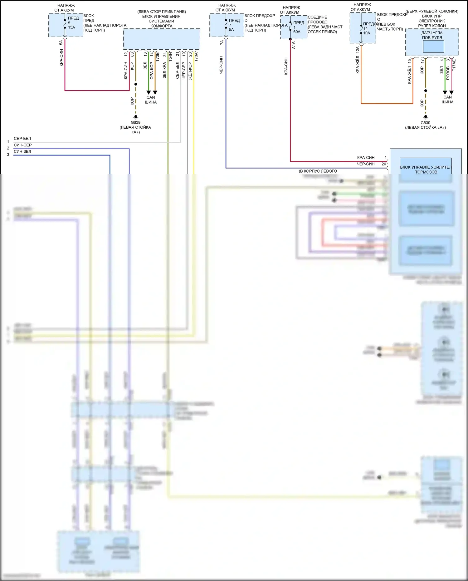 e-tron GT Audi I (2020-2024): Антиблокировочная система abs электросхема (3 из 3) 