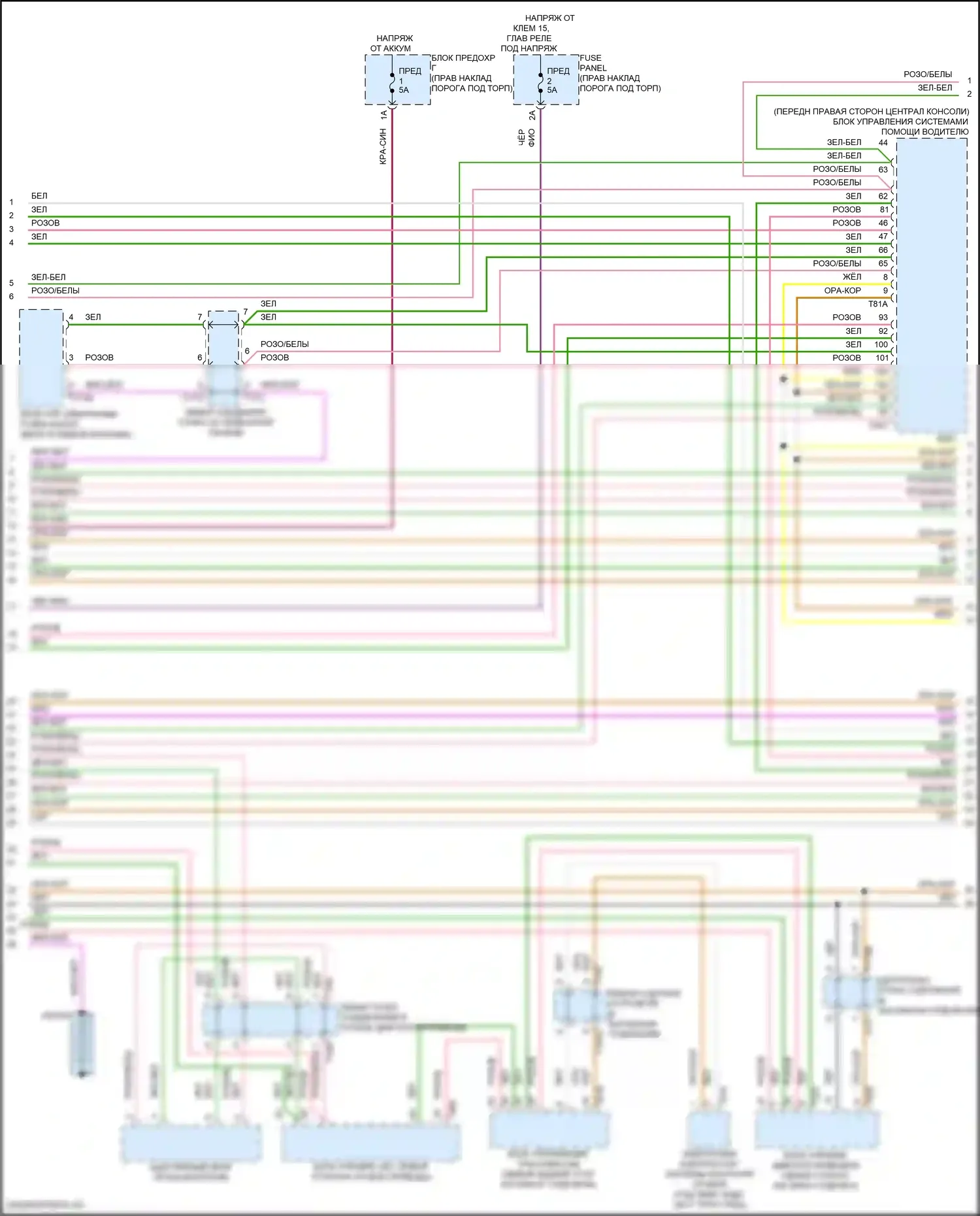 e-tron GT Audi I (2020-2024): Can шина электросхема (4 из 6) 