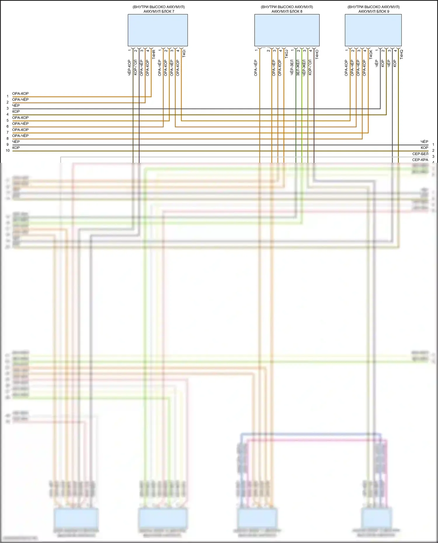 e-tron GT Audi I (2020-2024): Электросхема электрическая двигателя (16 из 18) 
