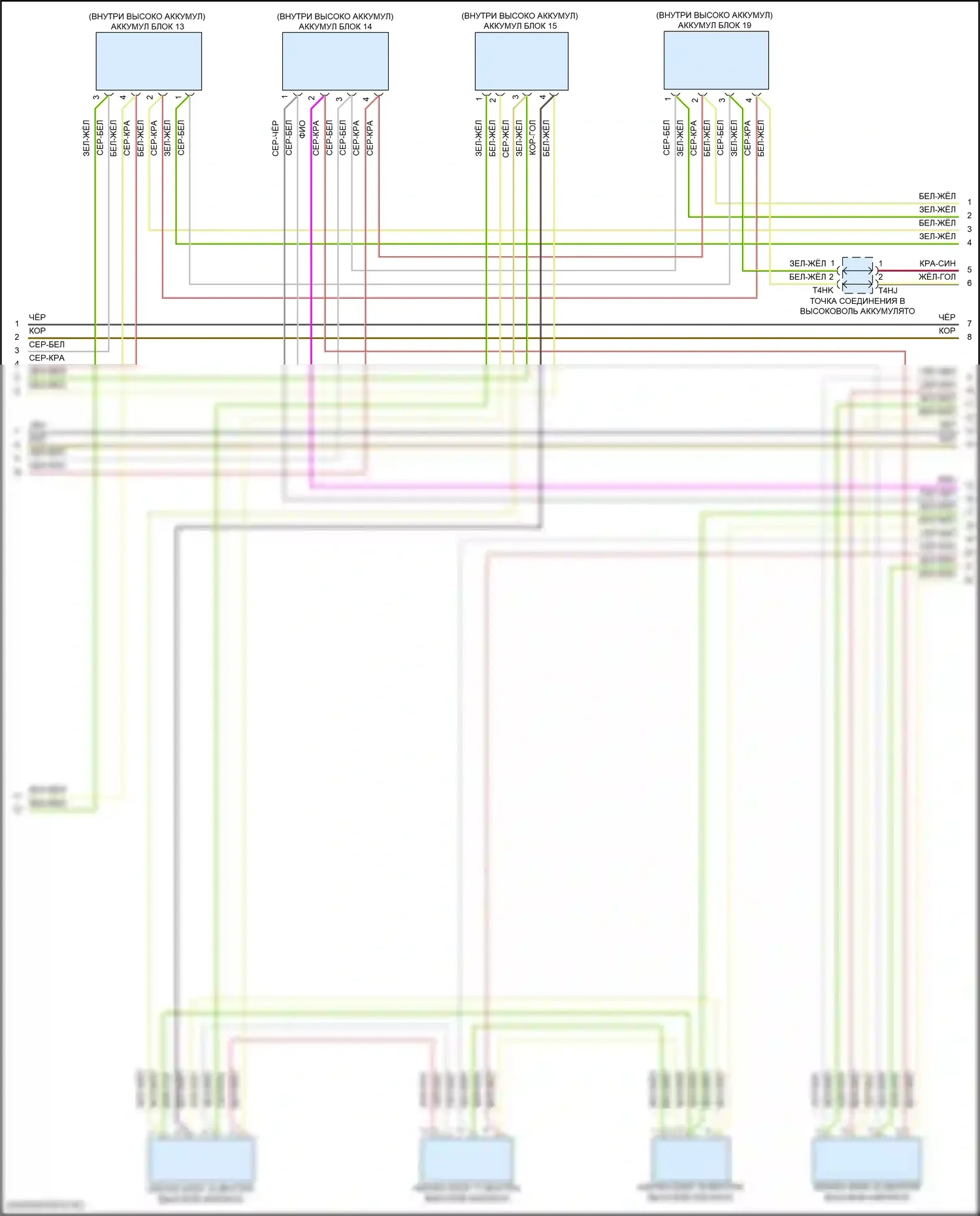 e-tron GT Audi I (2020-2024): Электросхема электрическая двигателя (17 из 18) 