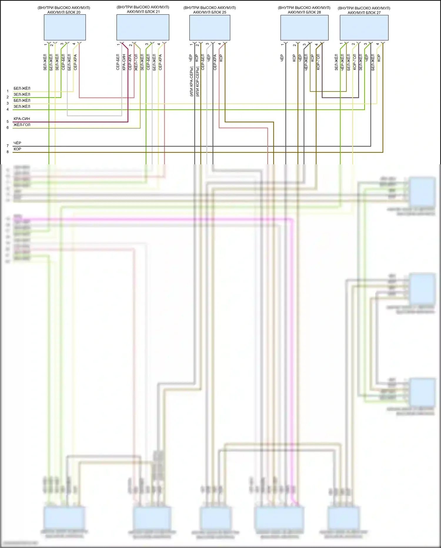 e-tron GT Audi I (2020-2024): Электросхема электрическая двигателя (18 из 18) 