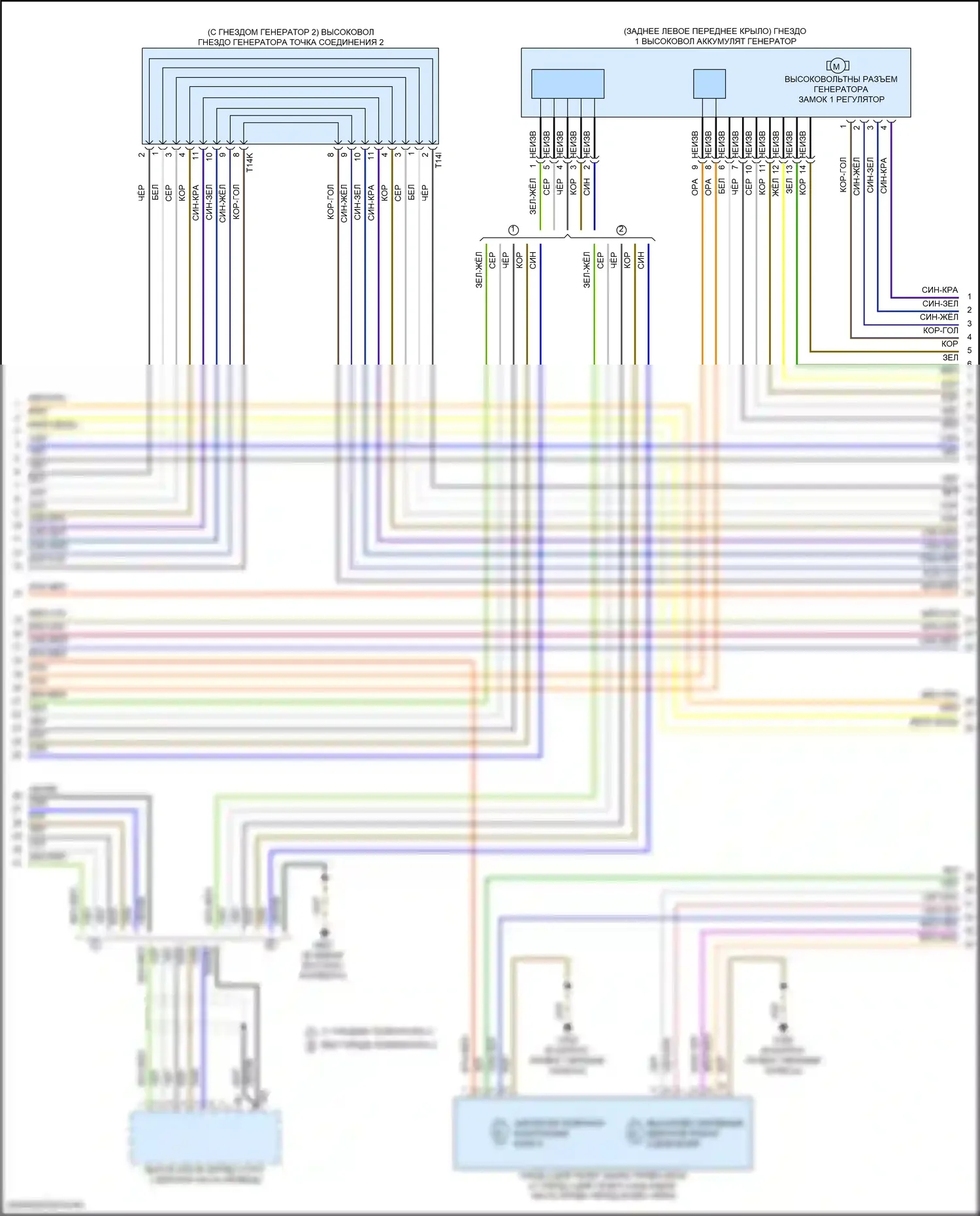 e-tron S Sportback Audi I (2020-2024): Электросхема электрическая двигателя (10 из 18) 