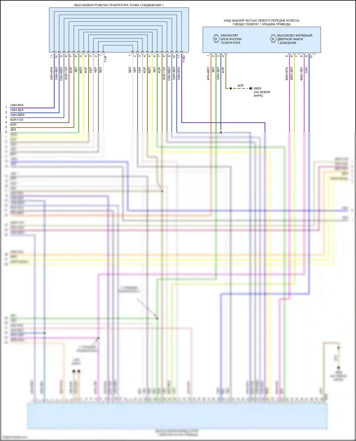 e-tron S Audi I (2020-2024): Электросхема электрическая двигателя (11 из 18) 